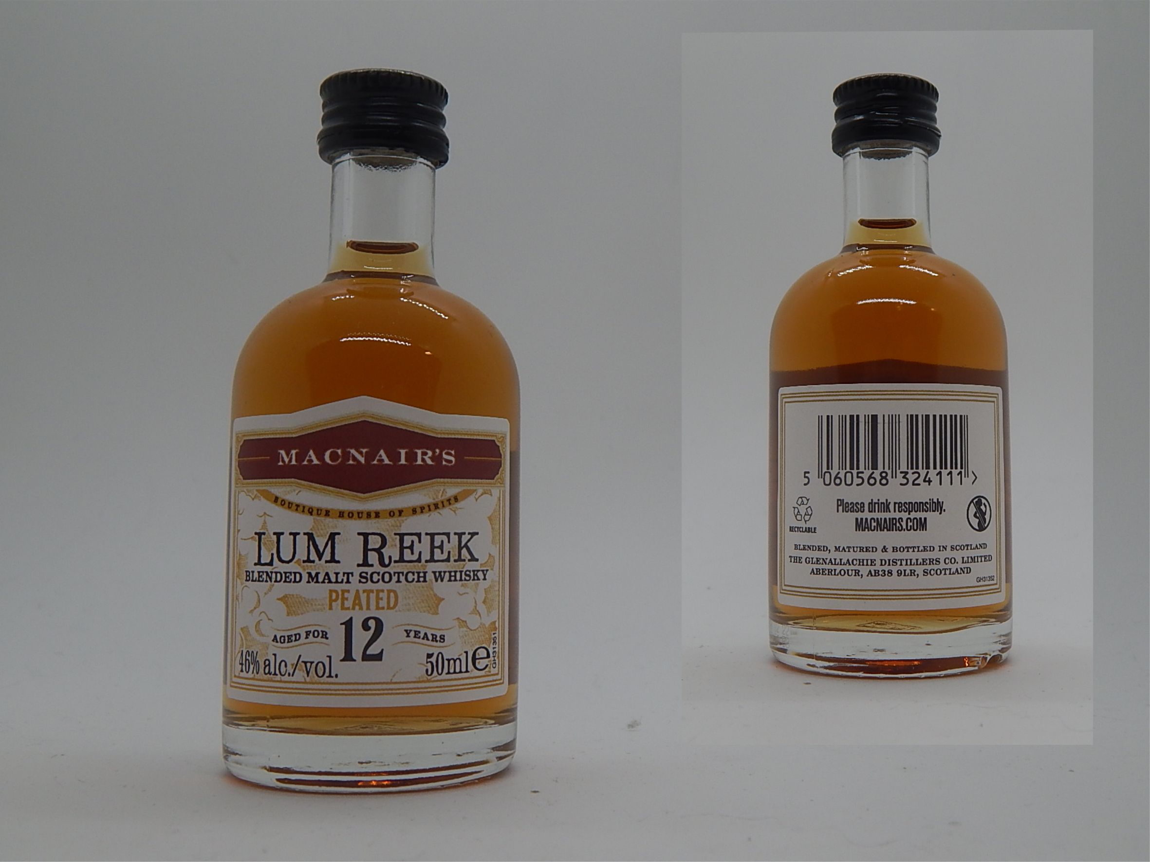 LUM REEK BMSW 12yo 50mle 46%alc./vol.