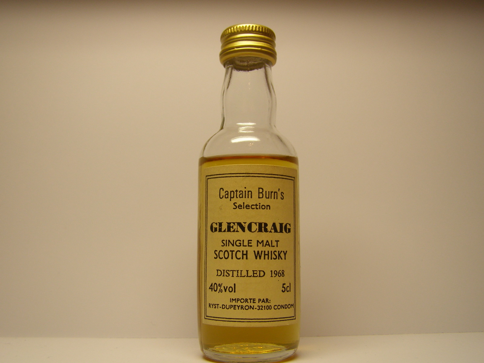 GLENCRAIG SMSW 1968 5cl 40%vol