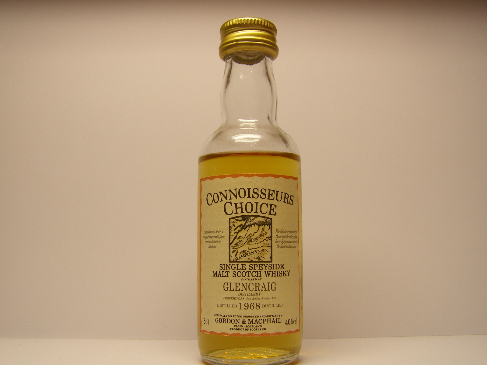 GLENCRAIG SSMSW 1968 "Connoisseurs Choice" 5cl 40%vol