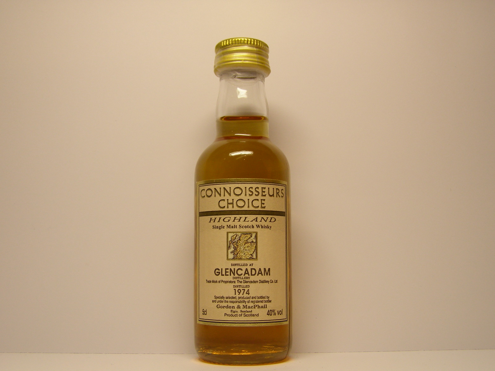 HSMSW 1974 "Connoisseurs Choice" 5cl 40%vol