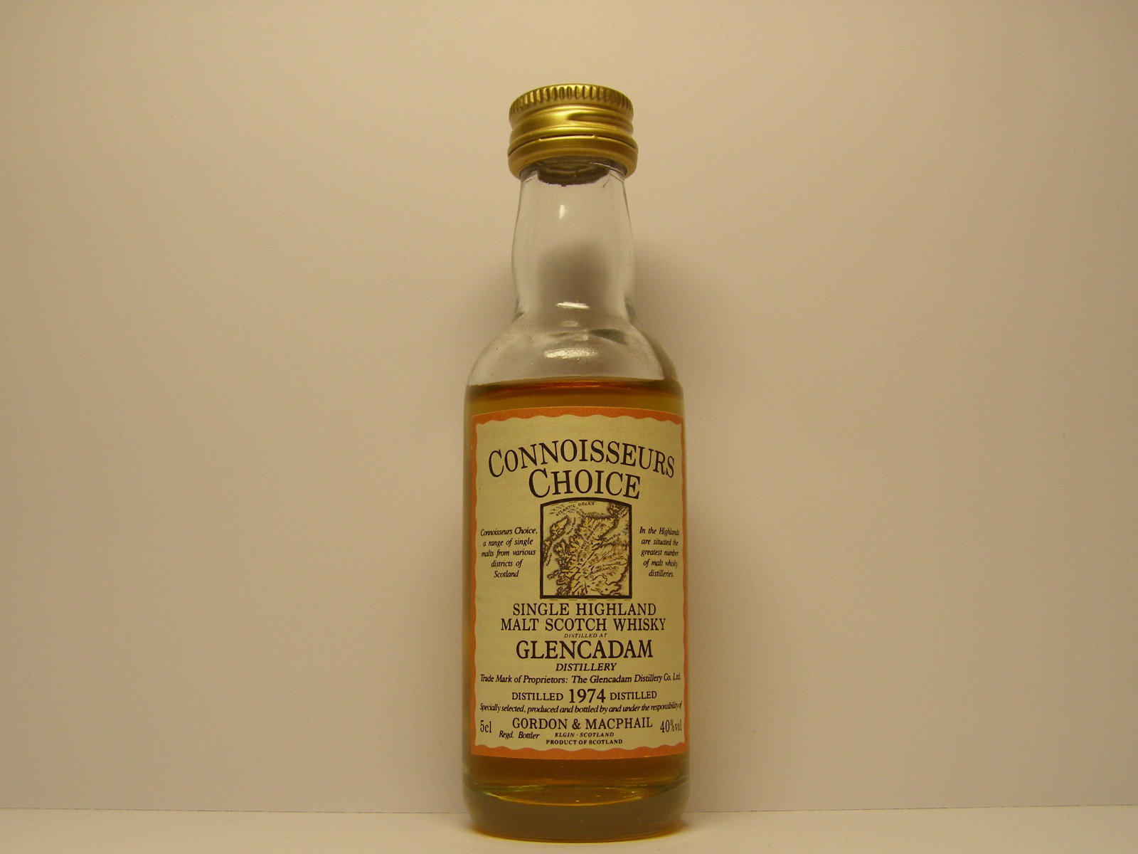 SHMSW 1974 "Connoisseurs Choice" 5cl 40%vol