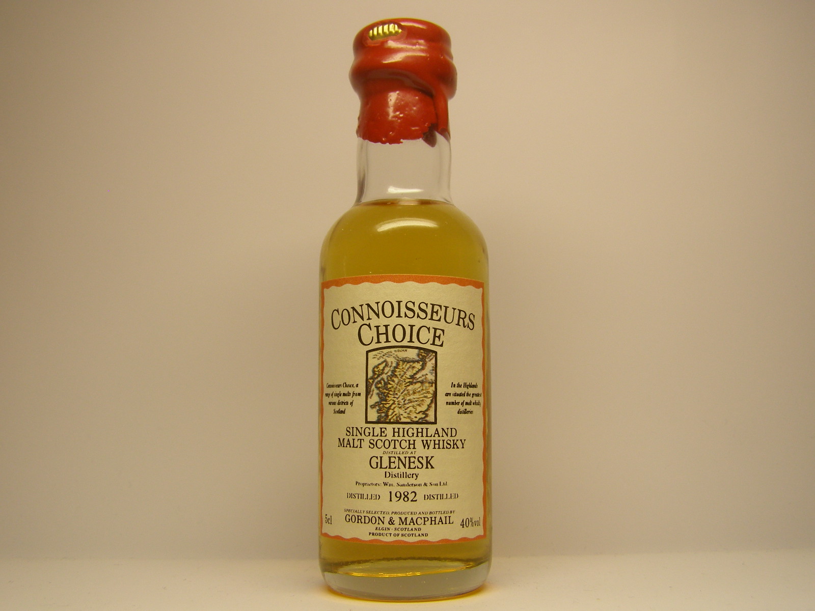 SHMSW 1982 "Connoisseurs Choice" 5cl 40%vol