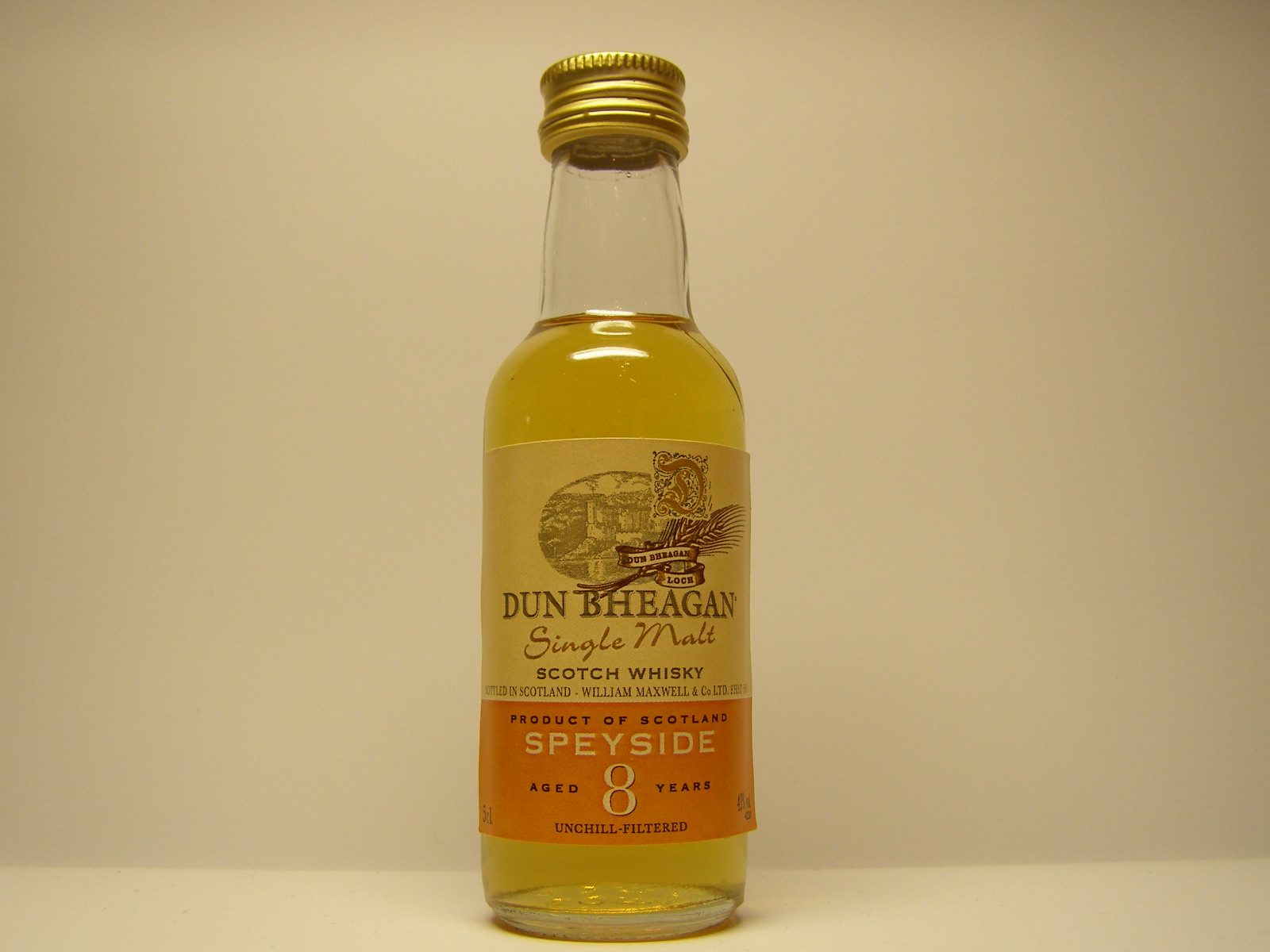 Dun Bheagan SMSW 8yo 5cl. 43%vol.