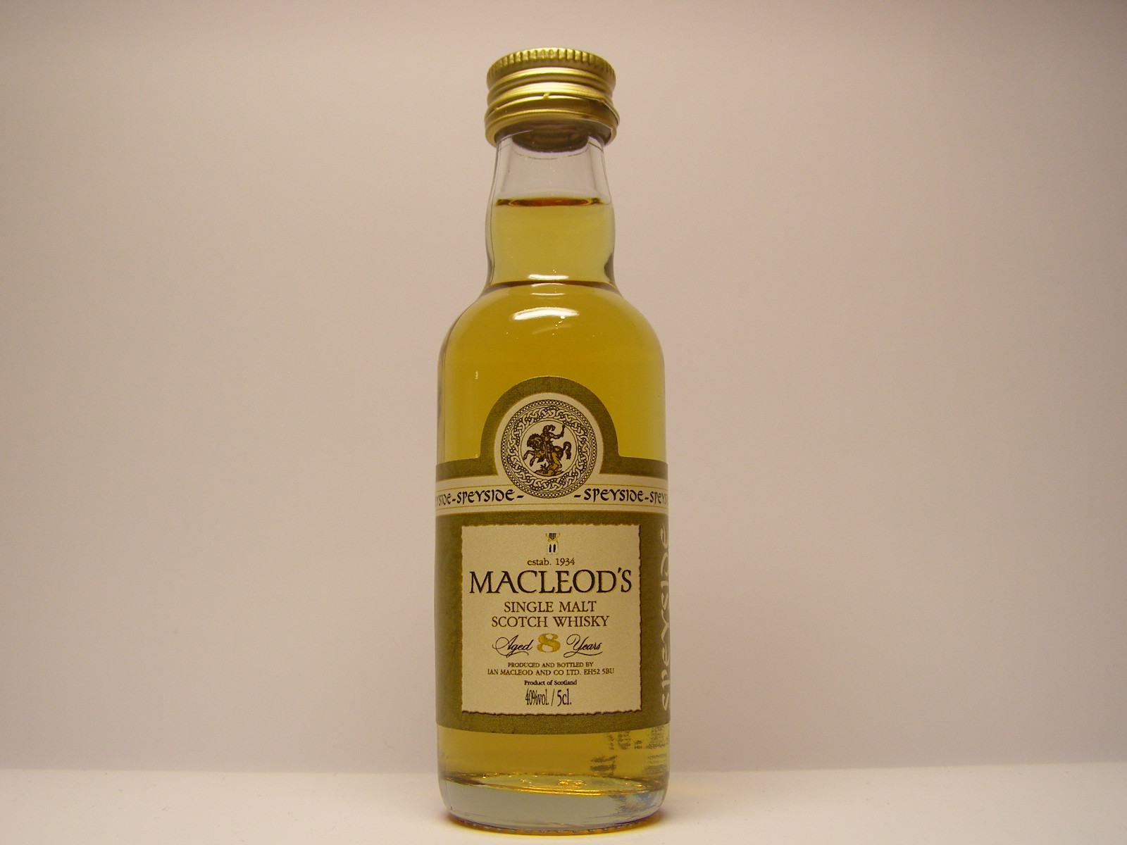 Macleod´s SMSW 8yo 5cl. 40%vol.