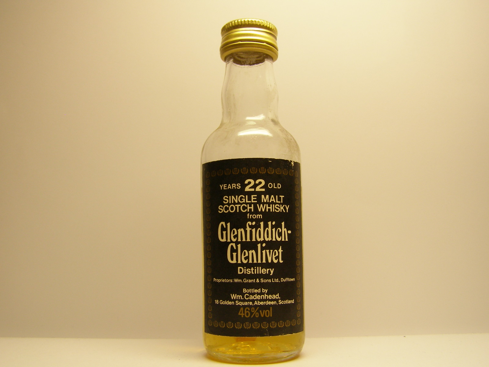 SMSW 22yo "Cadenhead´s" 46%vol