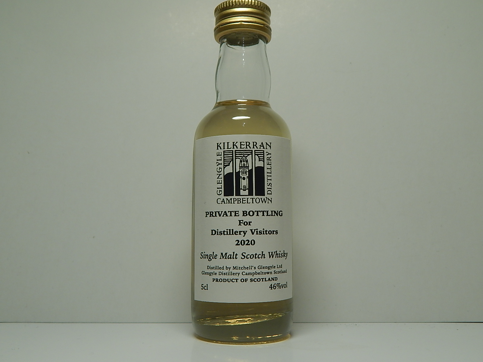 KILKERRAN Distillery Visitors 2020 SMSW 5cl 46%vol