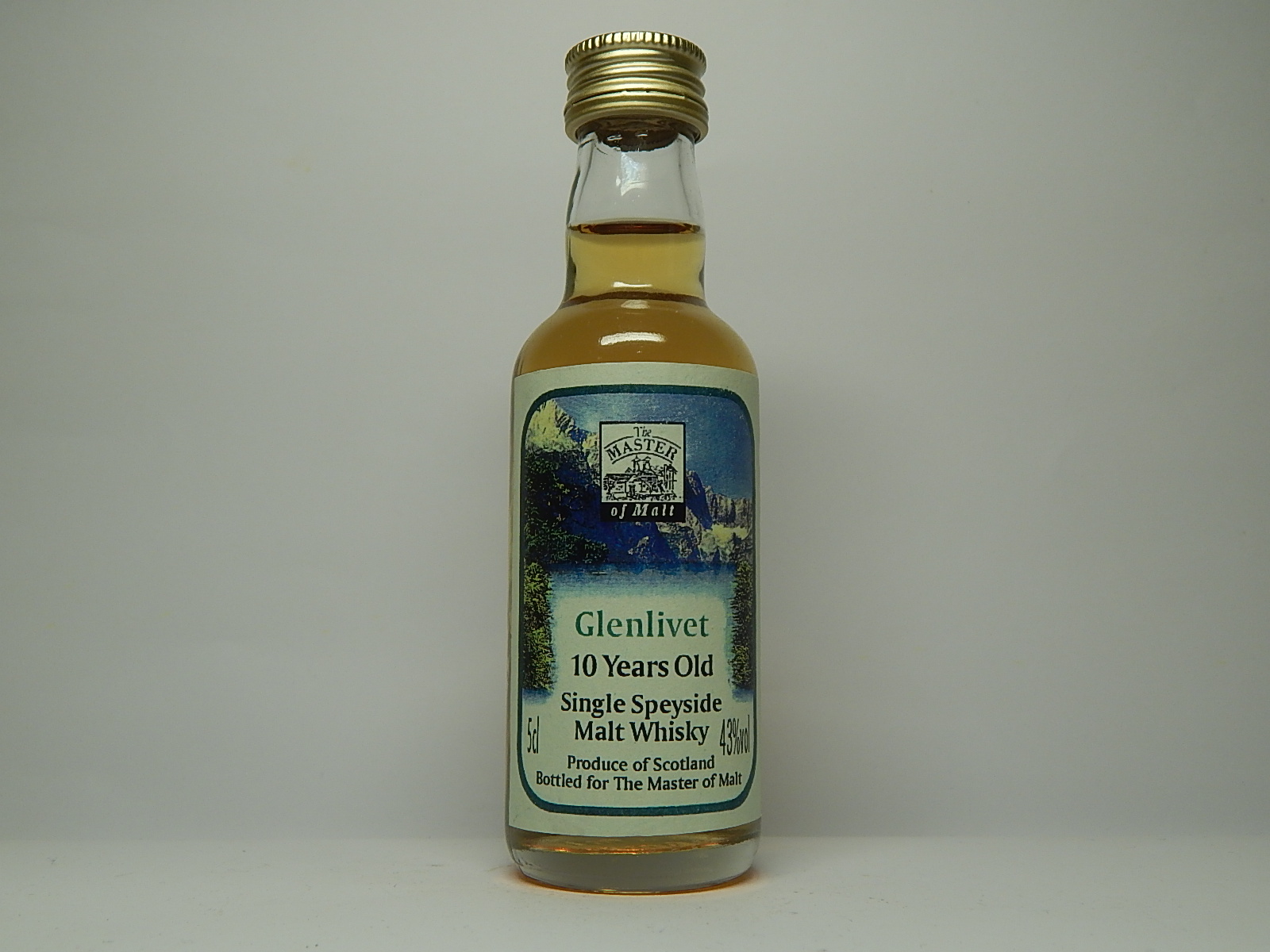 SSMW 10yo "Master of Malt" 5cl 43%vol