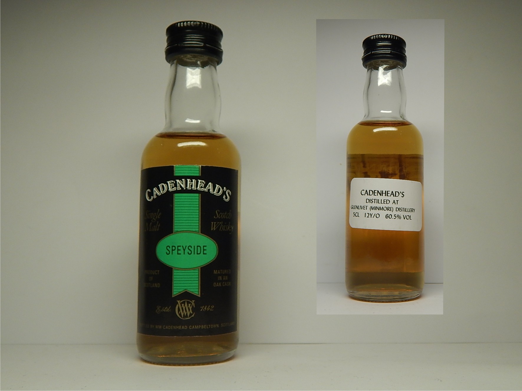 MINMORE SSMSW 12yo "Cadenhead´s" 5CL 60,5%VOL