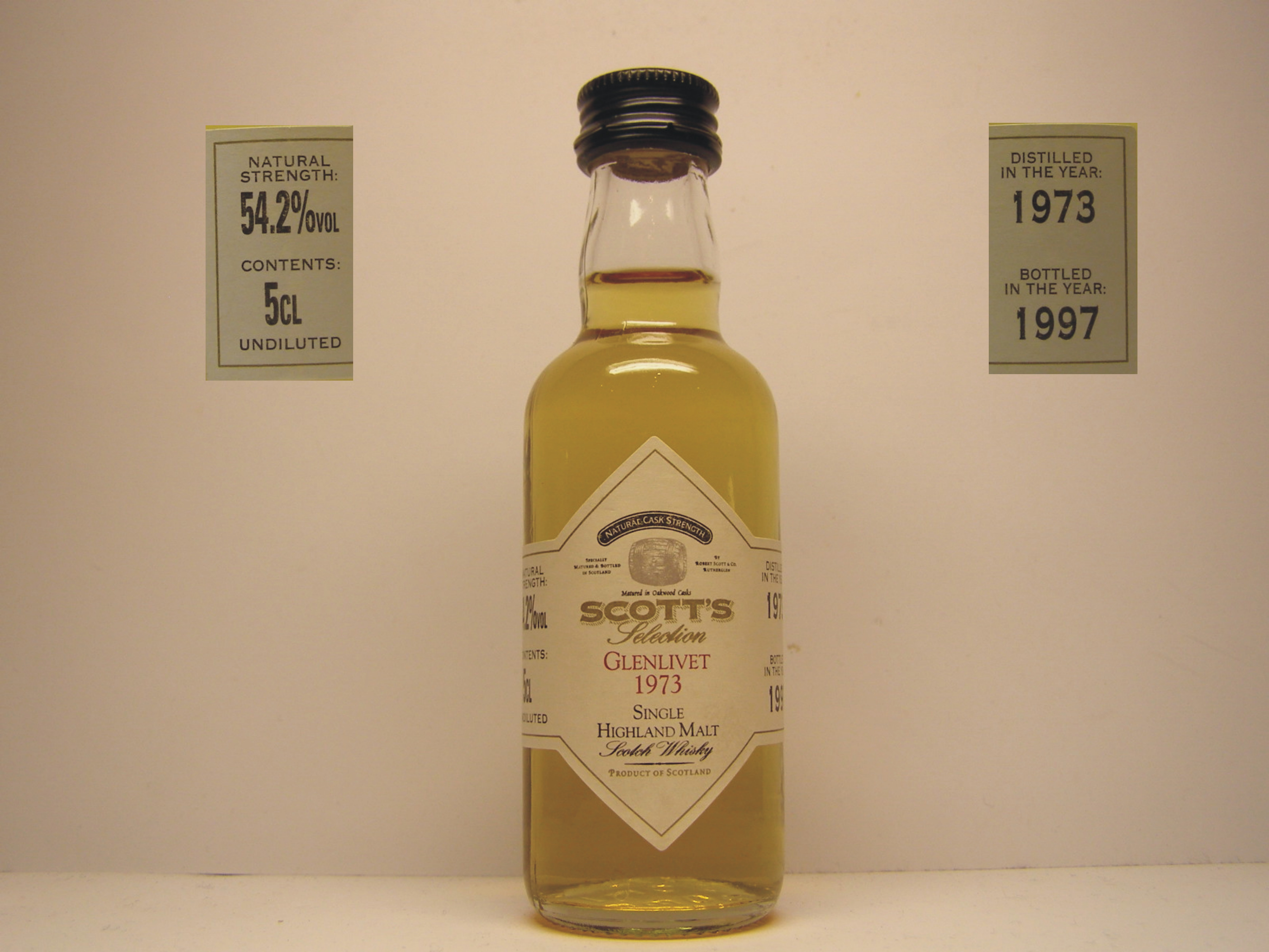 SHMSW 24yo 1973-1997 "Scott´s" 5CL 54,2%VOL