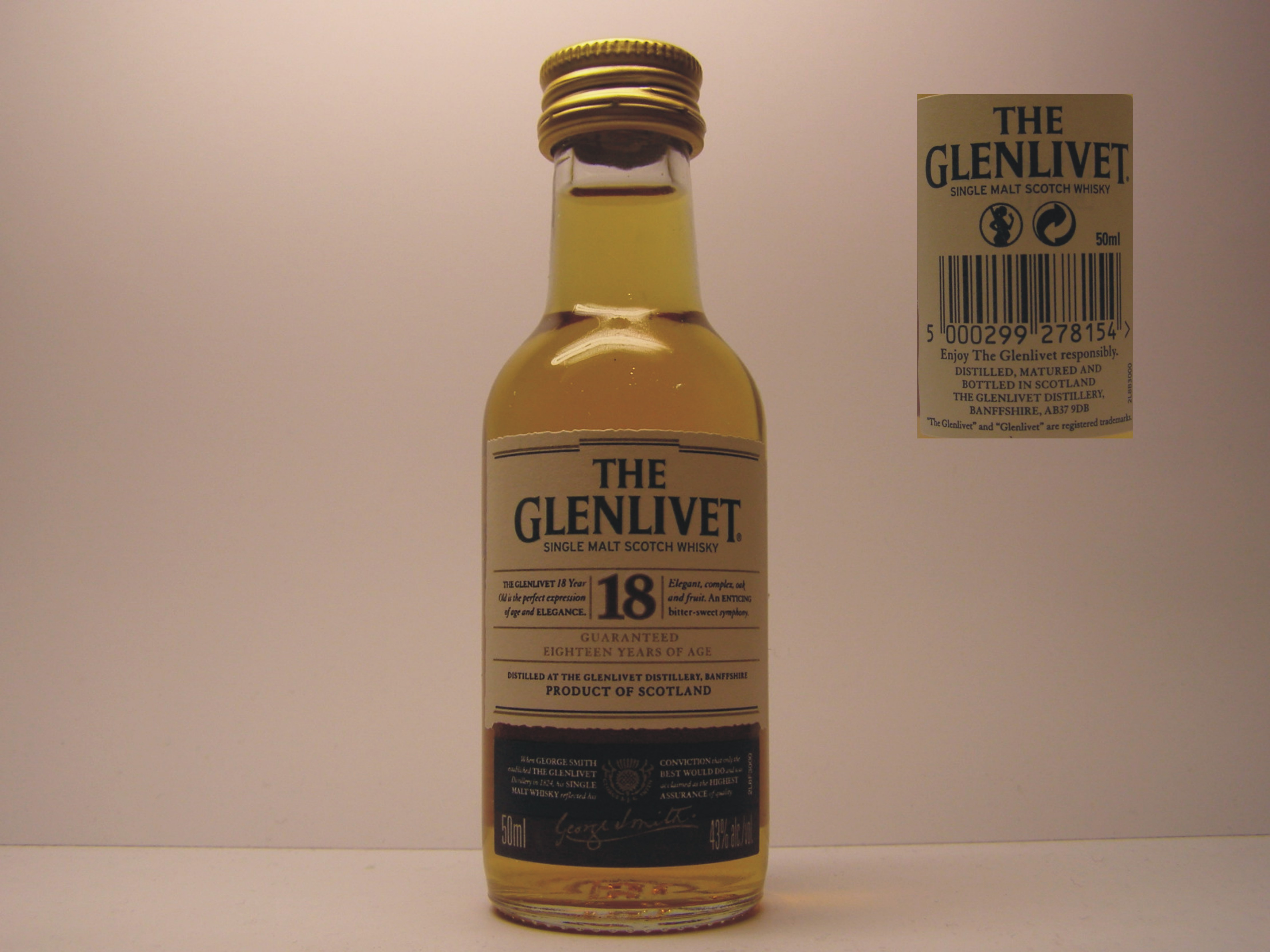 SMSW 18yo 50ml 43%alc./vol. 