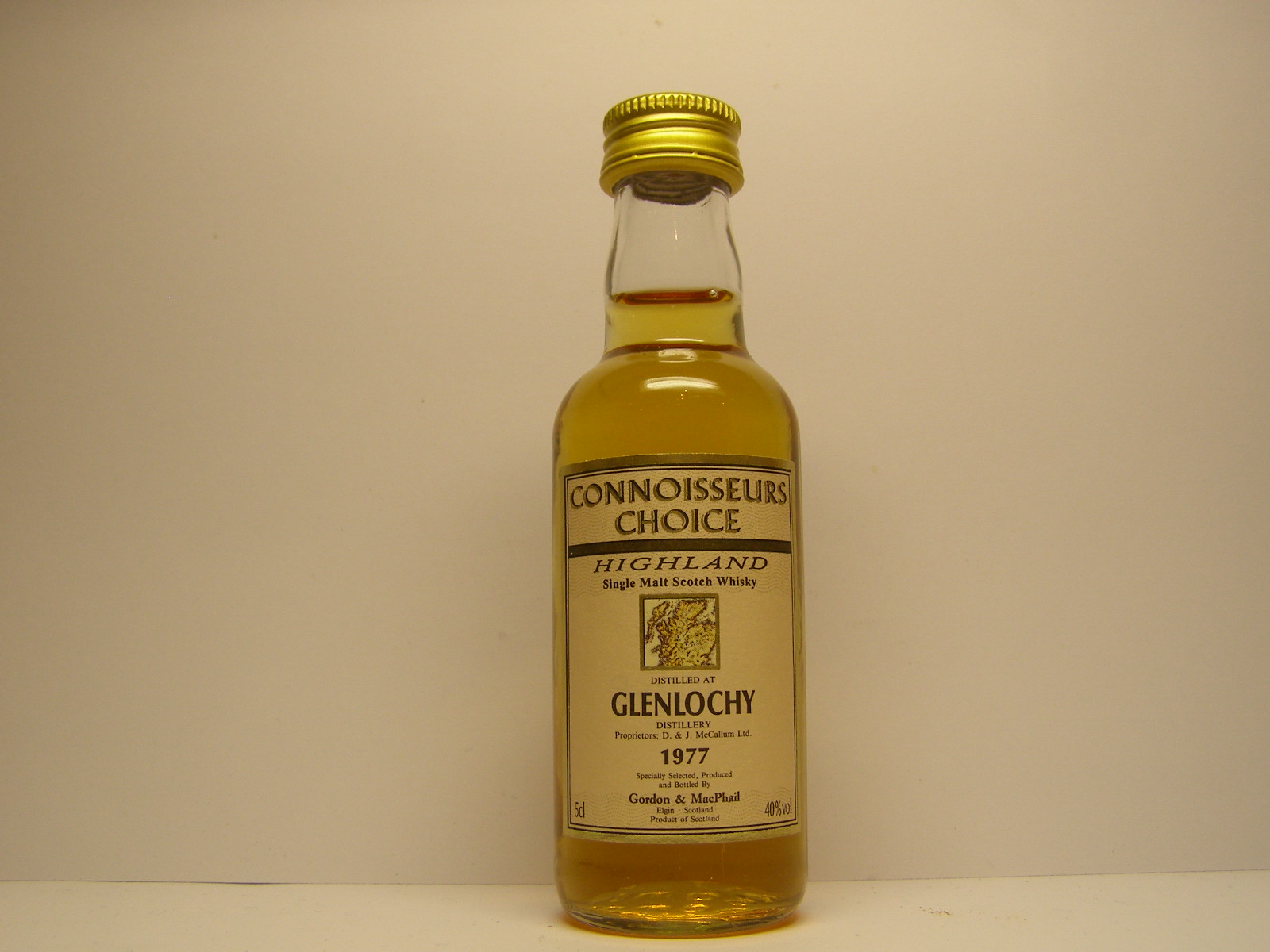 HSMSW 1977 "Connoisseurs Choice" 5cl 40%vol