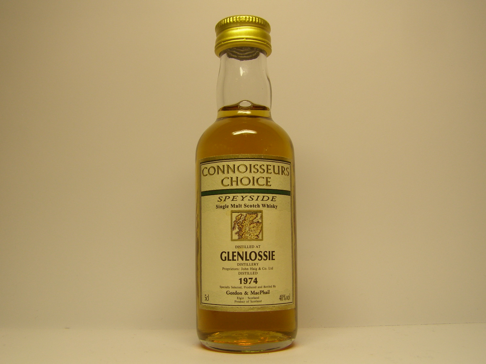 SSMSW 1974 "Connoisseurs Choice" 5cl 40%vol