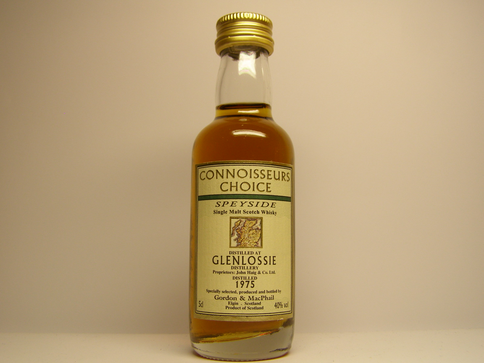 SSMSW 1975 "Connoisseurs Choice" 5cl 40%vol