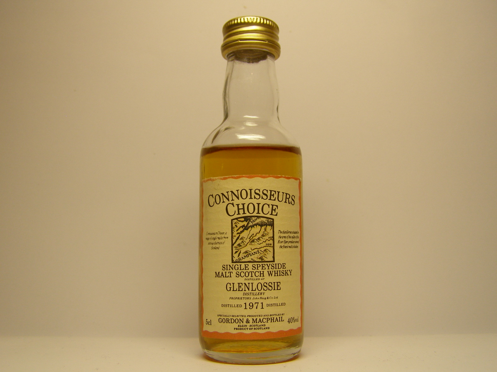 SSMSW 1971 "Connoisseurs Choice" 5cl 40%vol