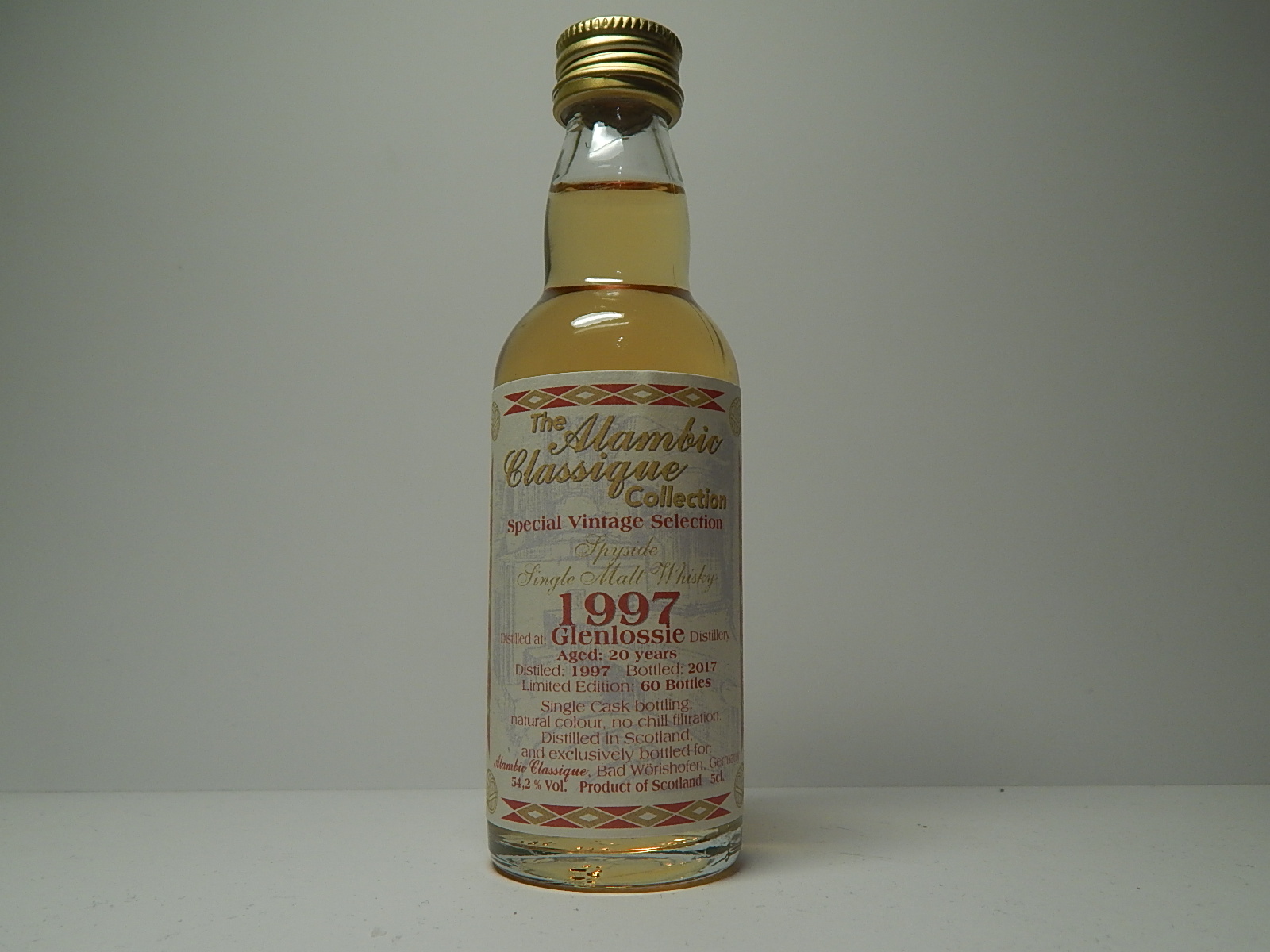 SSMSW 20yo 1997-2017 "Alambic Classique" 5cl. 54,2%Vol.