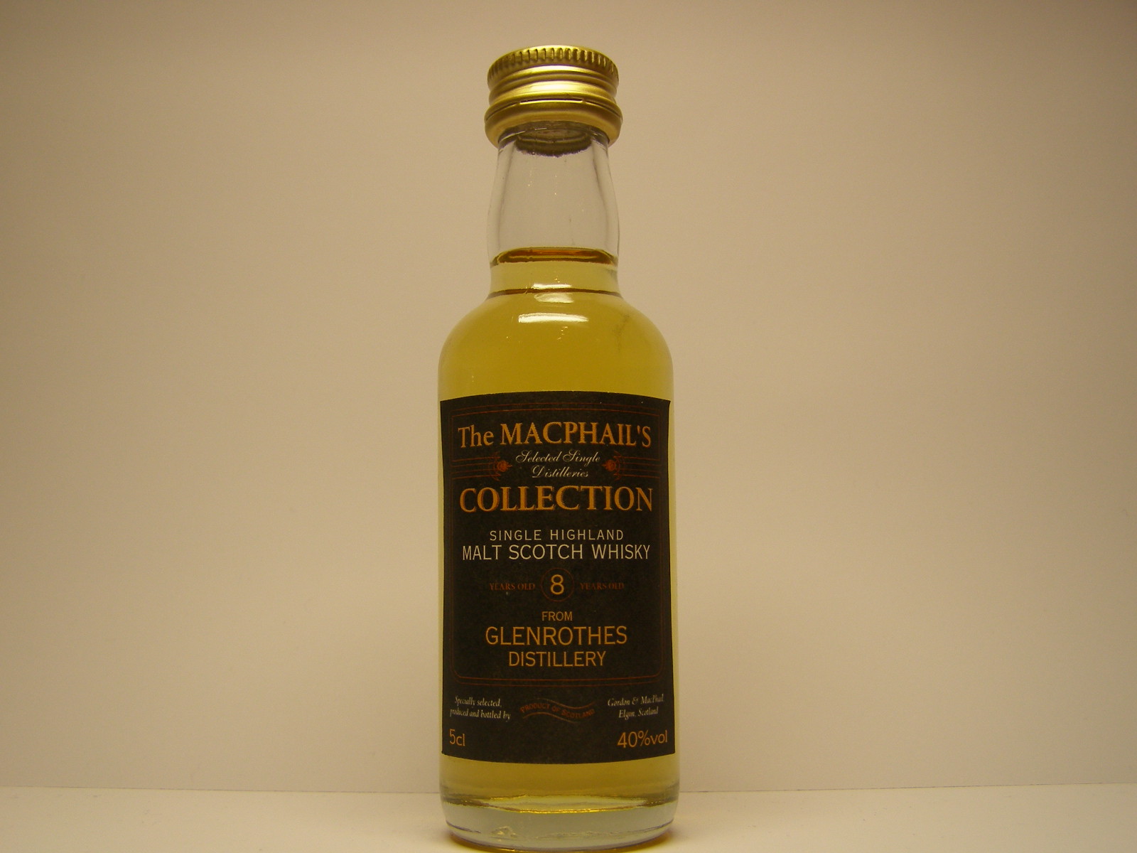 SHMSW 8yo "MacPhail´s" 5cl 40%vol