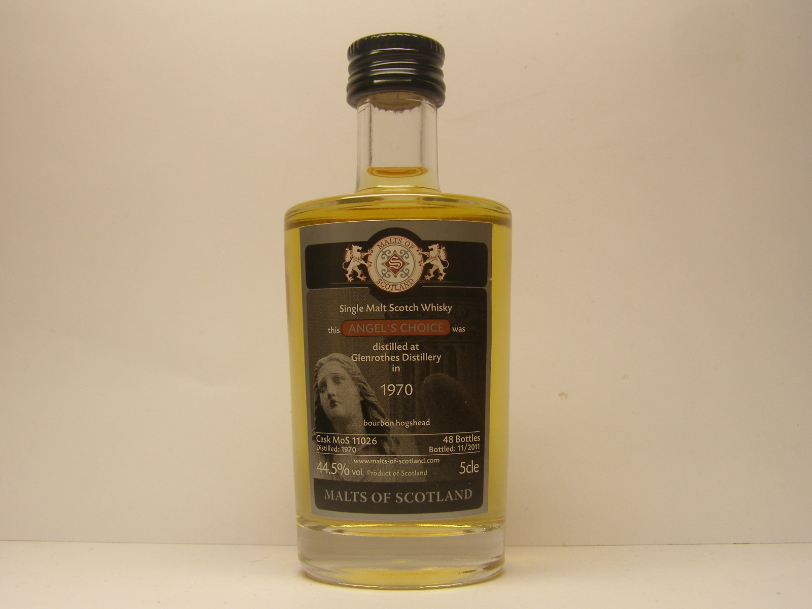 ANGEL´S CHOICE SMSW 41yo 1970-2011 "Malts of Scotland" 5cle 44,5%vol. 