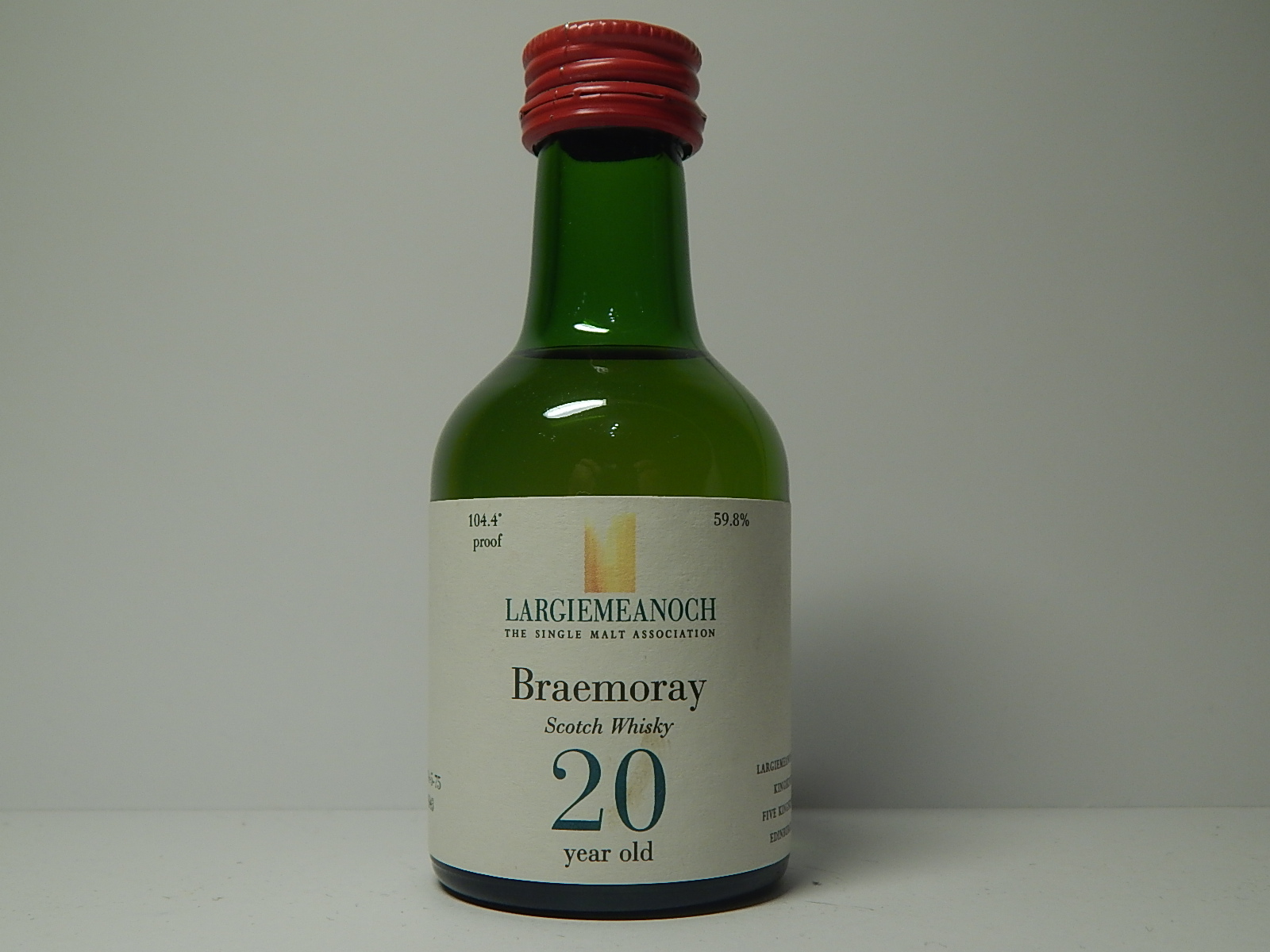 BRAEMORAY MSW 20yo 1975 "Single Malt Association" 5cl 59,8% 104,4´Proof