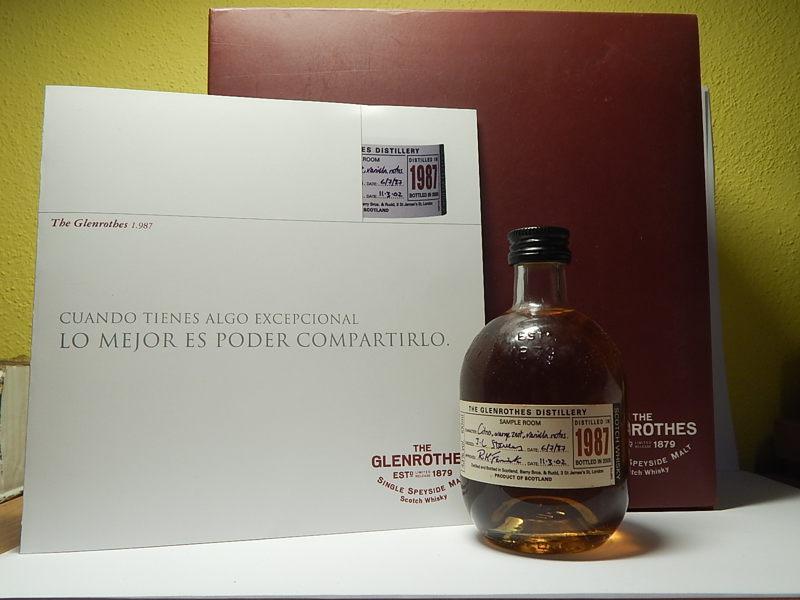 SW 18yo 1987-2005 100ml 43%vol.