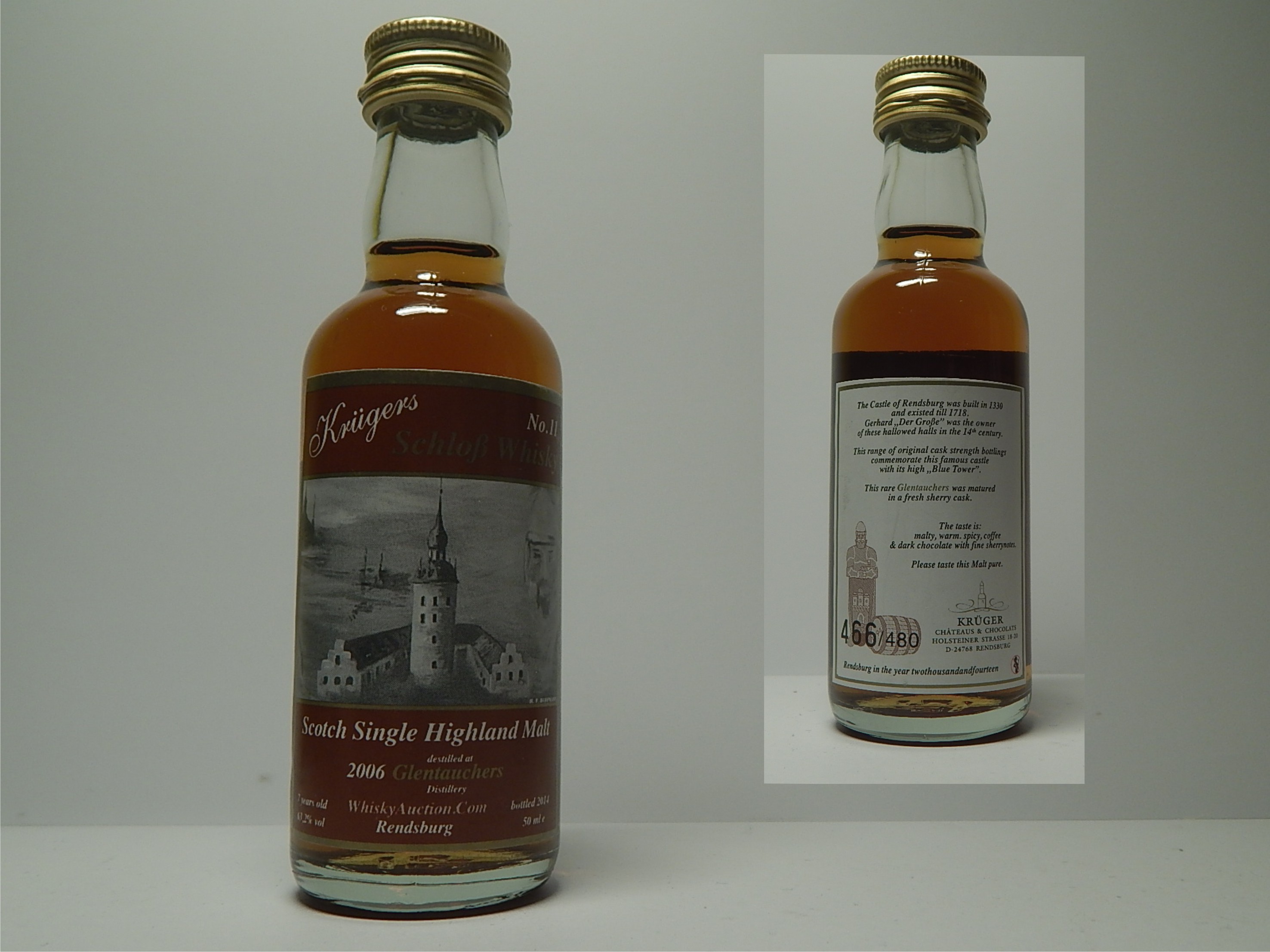 HMSW 7yo 2006-2014 "Whiskyauction" 50mle 63,2%vol