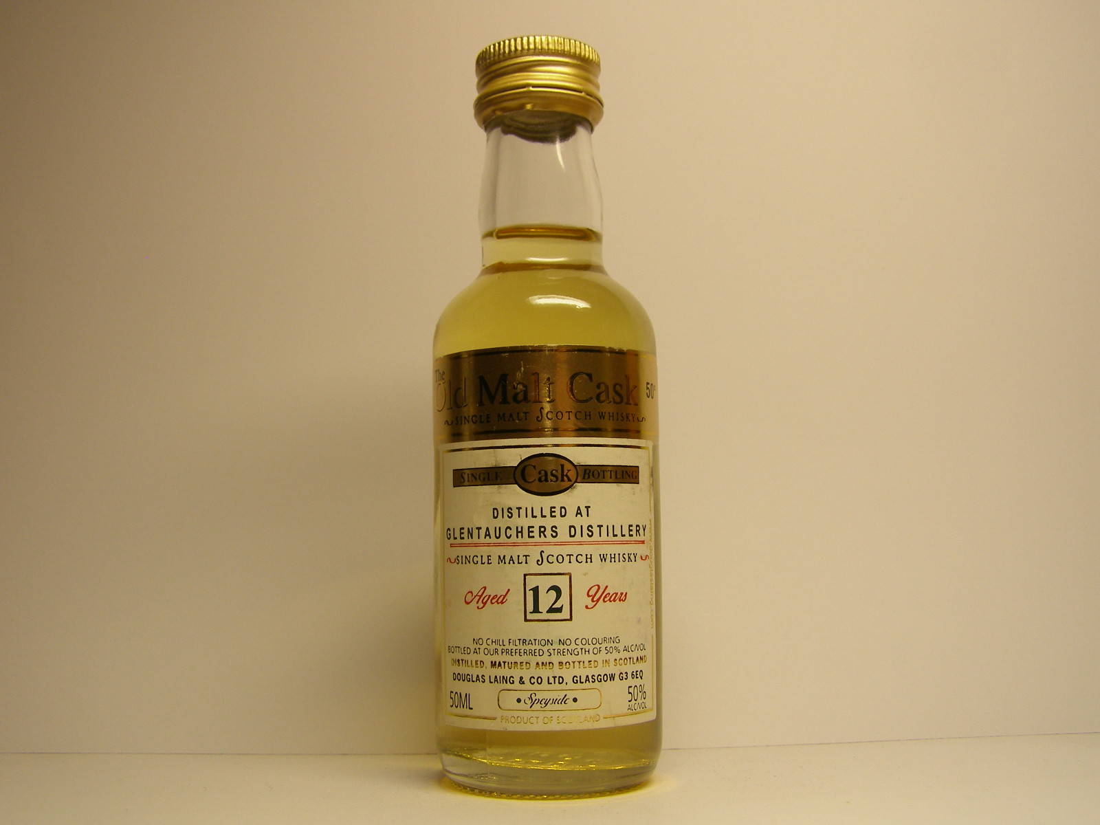 SSMSW 12yo "Old Malt Cask" 50ML 50%ALC/VOL