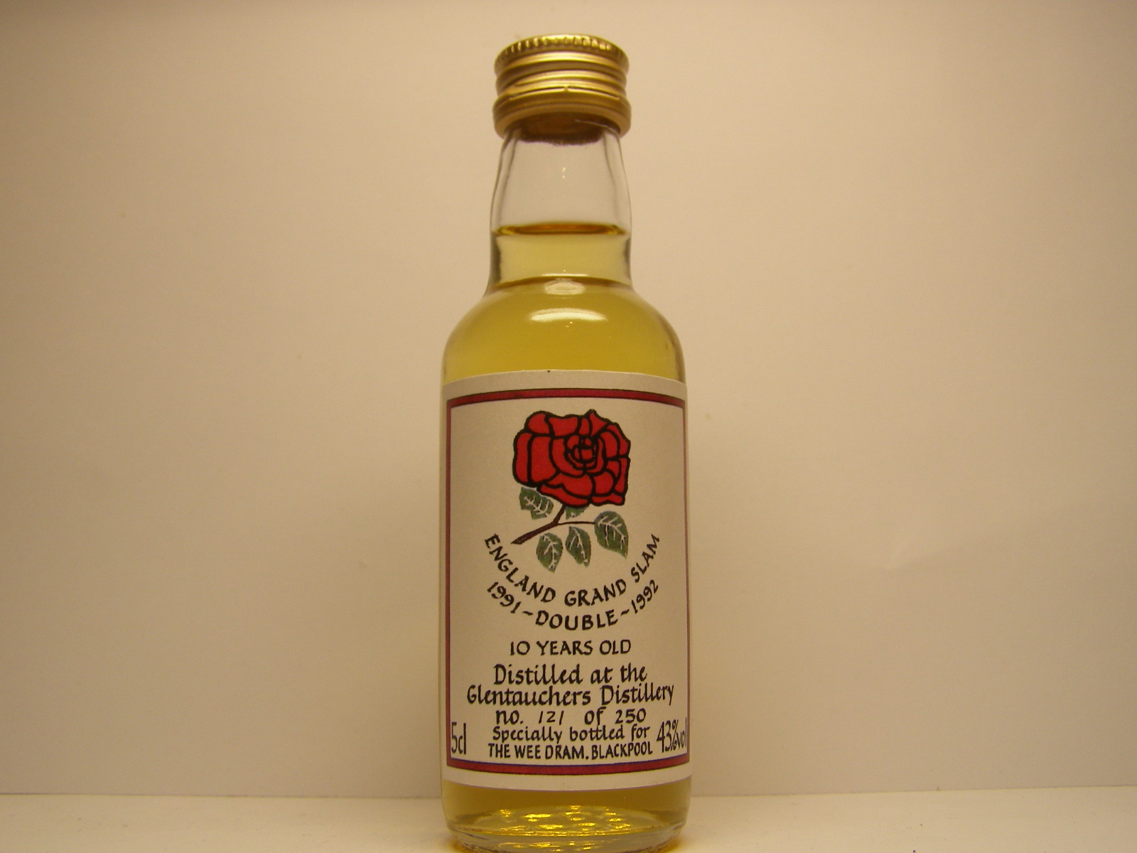 England Grand Slam 10yo 5cl 43%vol