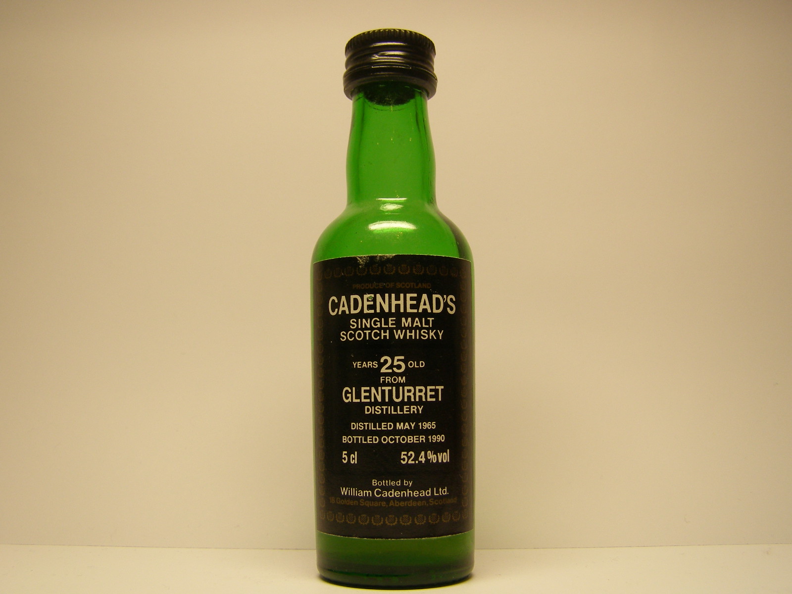 SMSW 25yo 1965-1990 "Cadenhead´s" 5cl 52,4%vol