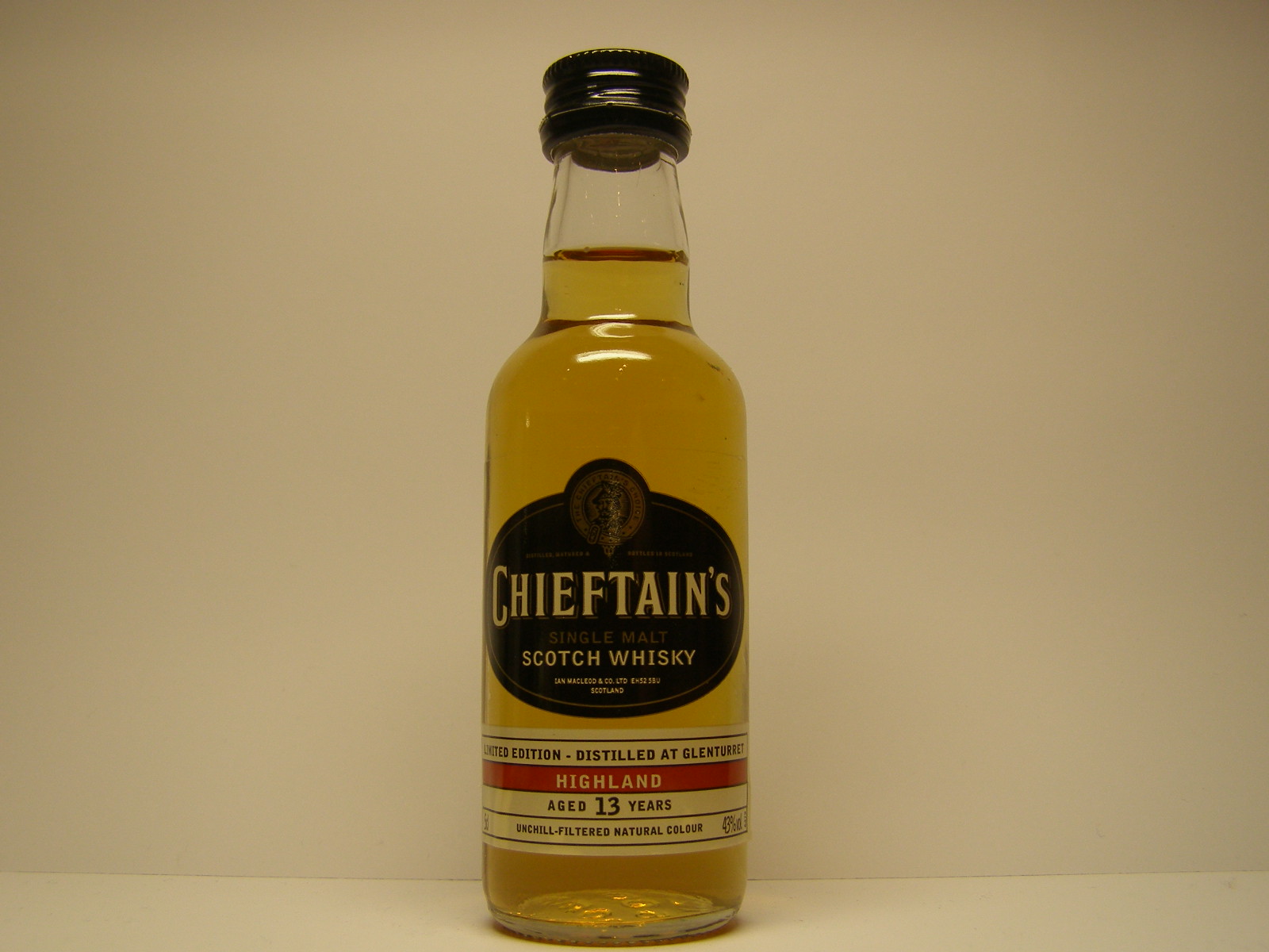 SMSW 13yo "Chieftain´s" 5cl 43%vol.