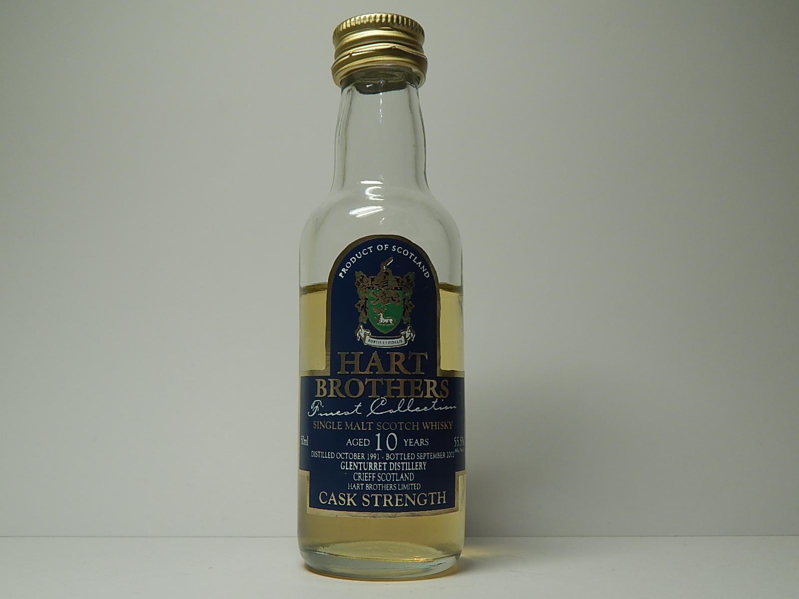 SMSW 10yo 1991-2002 "Hart Brothers" 50ml 55,5%Alc/Vol