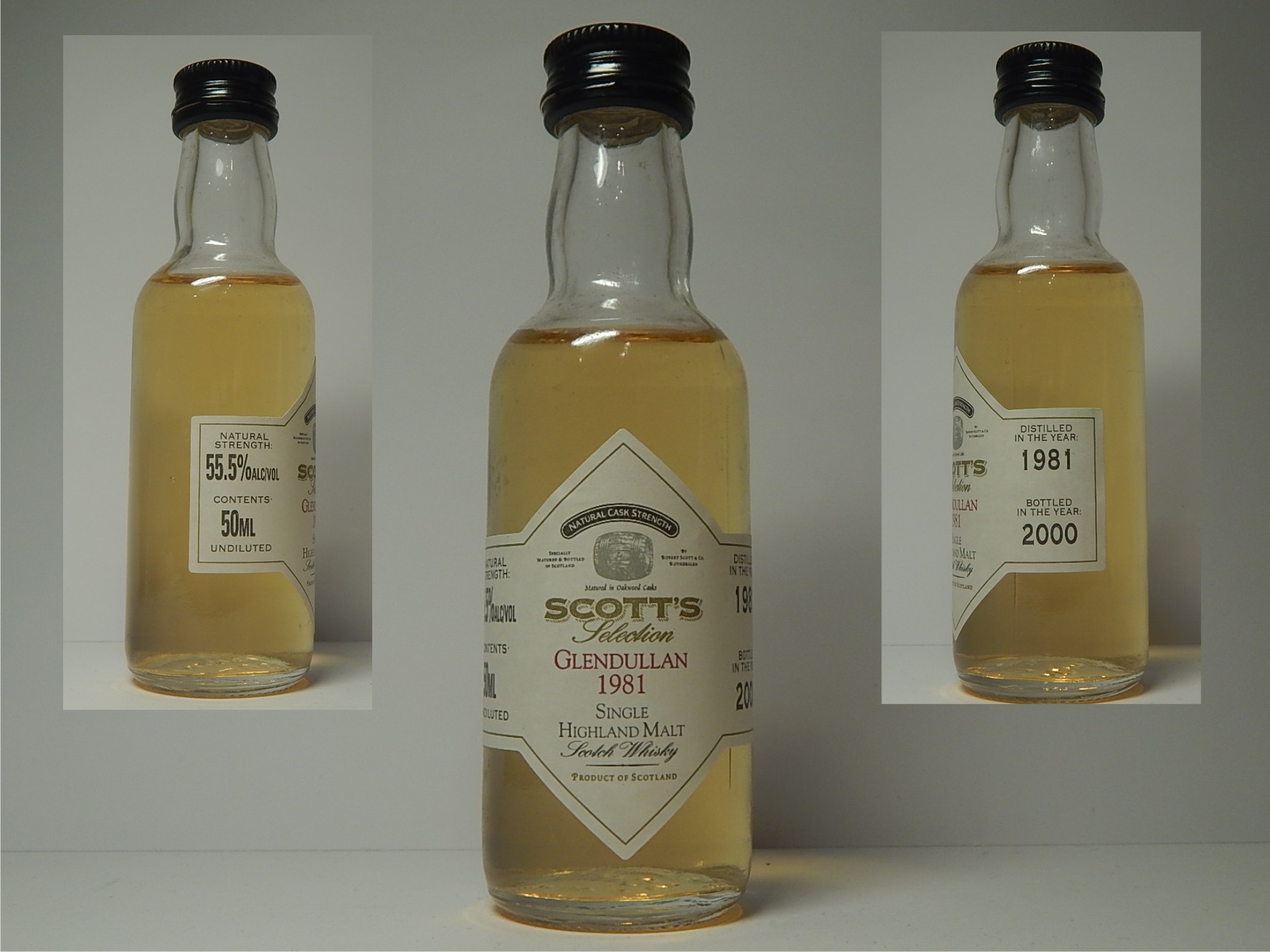 SHMSW 19yo 1981-2000 "Scott´s" 50ML 55,5%ALC/VOL