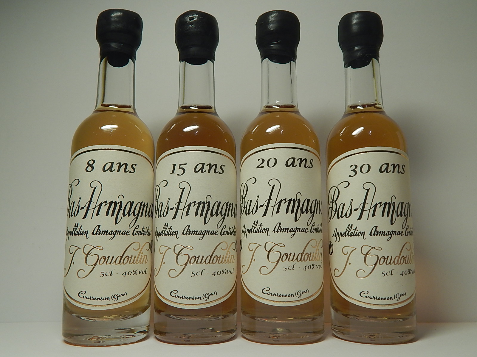 J.GOUDOULIN 8ans - 15ans - 20ans - 30ans Bas Armagnac