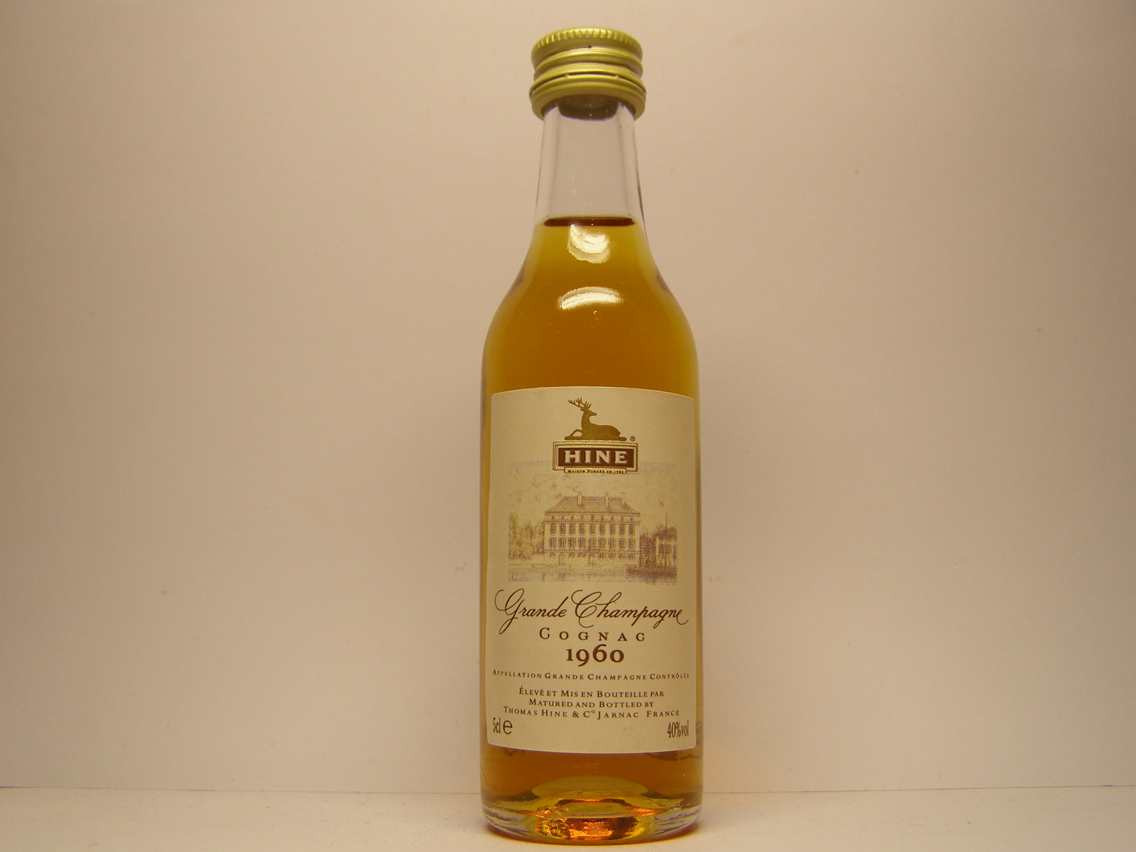 1960 Grande Champagne Cognac