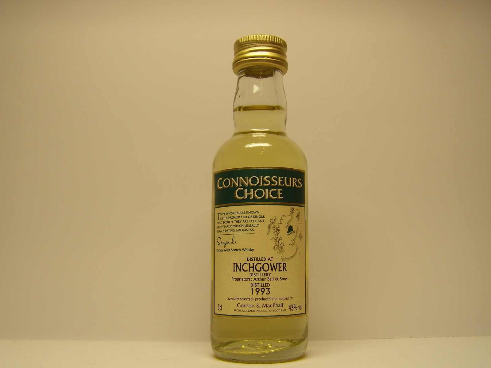 SSMSW 1993 "Connoisseurs Choice" 5cl 43%vol