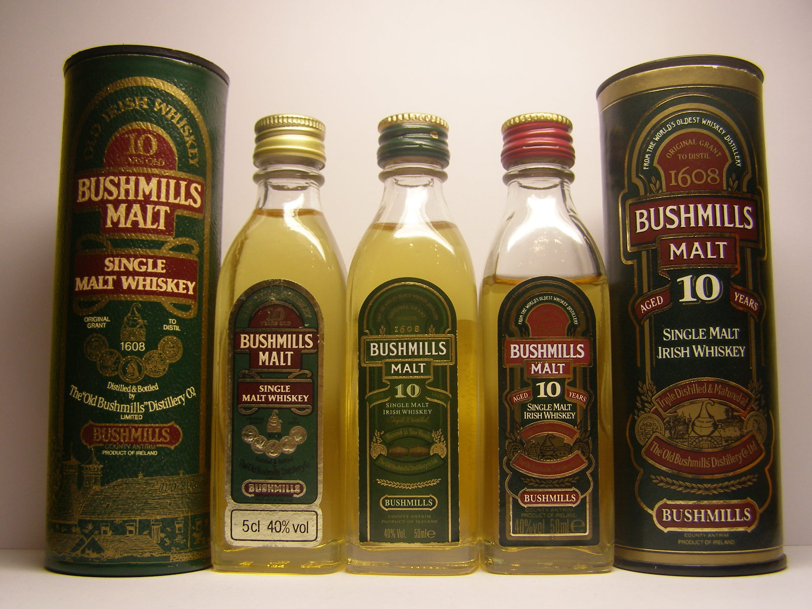 BUSHMILLS MALT SMW 10yo , SMIW 10yo