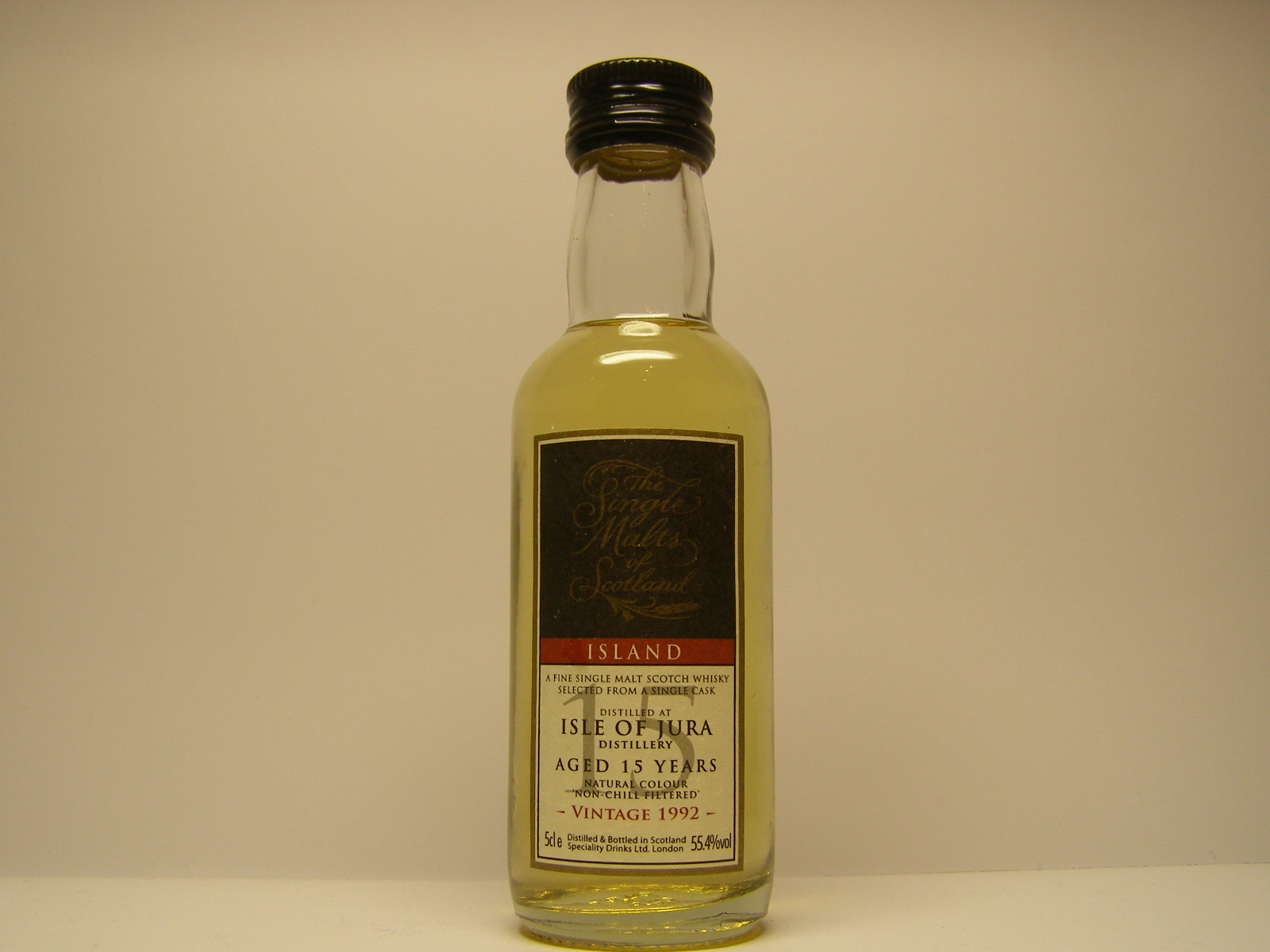 ISMSW 15yo 1992 "Single Malts of Scotland" 5cle 55,4%vol