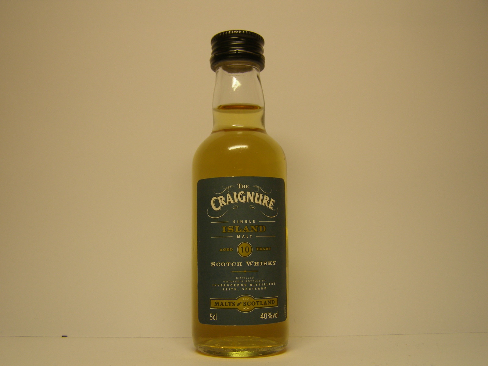 CRAIGNURE SIMSW 10yo 5cl 40%vol