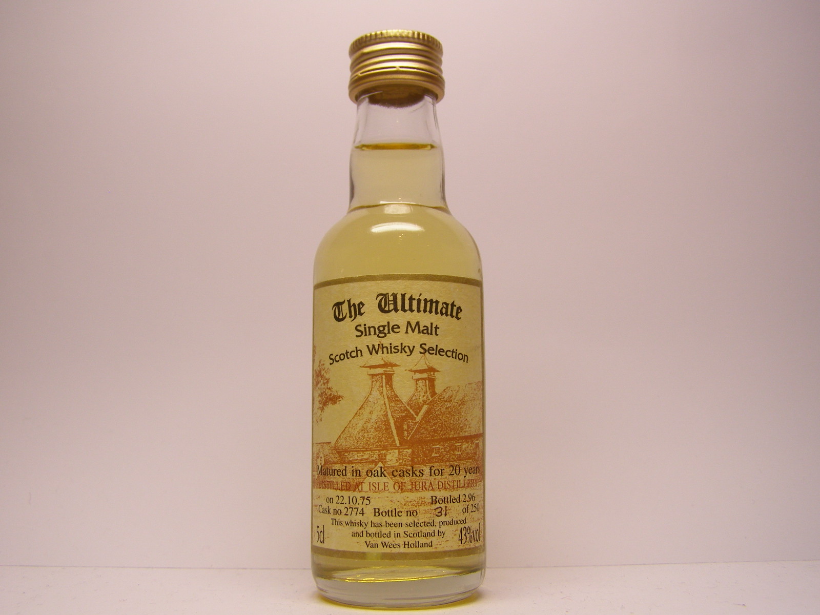 SMSW 20yo 1975-1996 "Ultimate" 5cl 43%vol