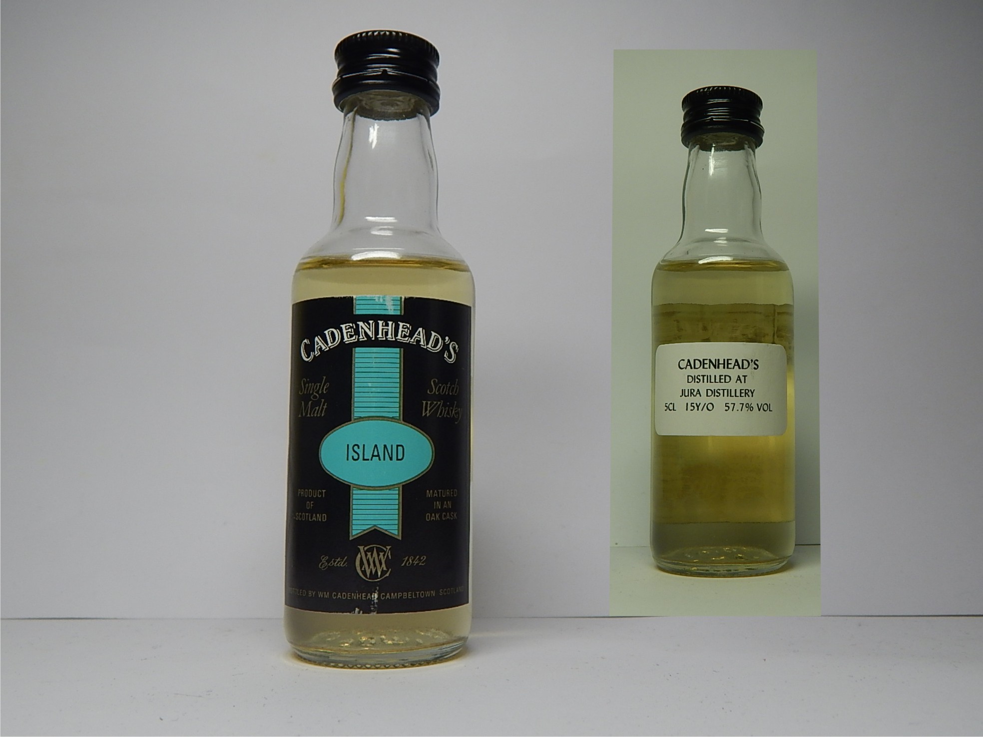 ISMSW 15yo "Cadenhead´s" 5Cl. 57,7%VOL