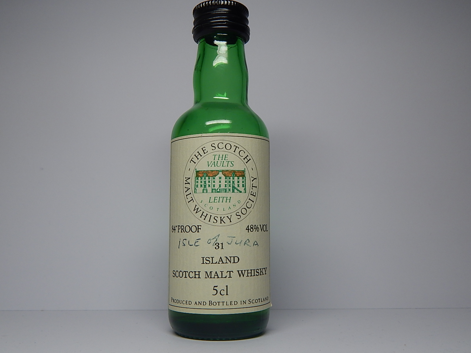 ISMW 5cl 84´PROOF 48%VOL "Malt Whisky Society"