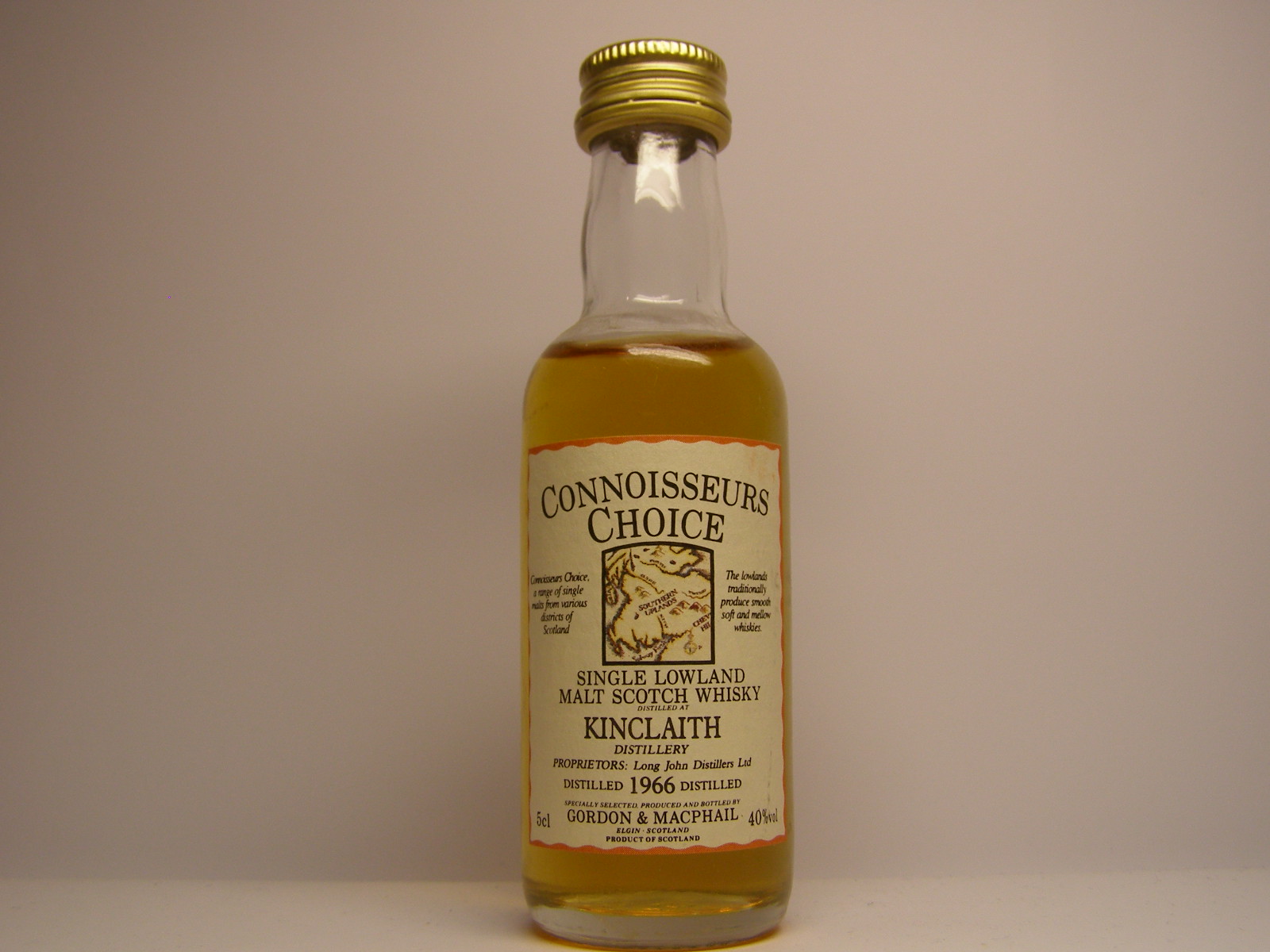 SLMSW 1966 "Connoisseurs Choice" 5cl 40%vol