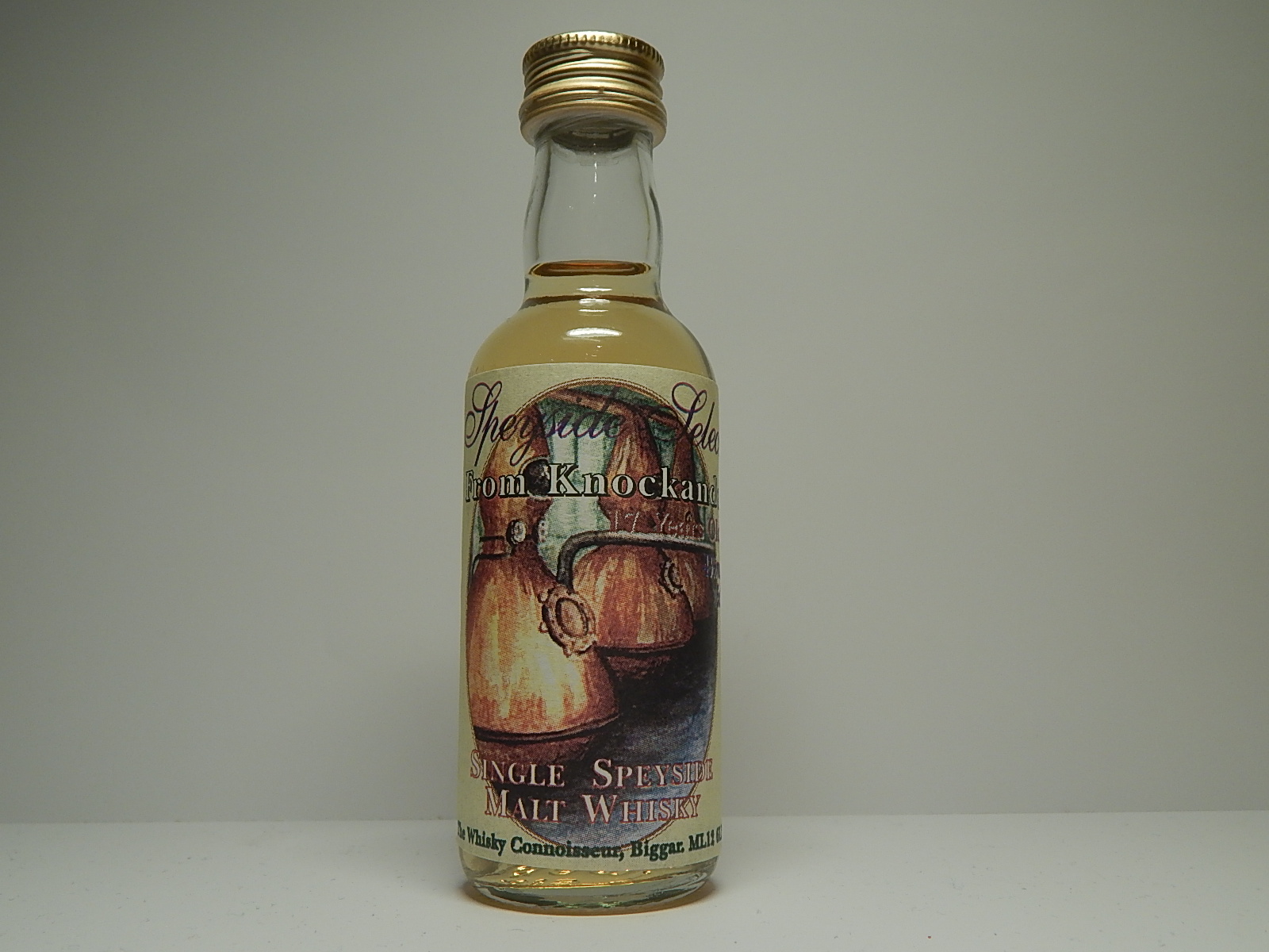 SPEYSIDE SELECT SSMW 17yo "Whisky Connoisseur" 5cl 43%vol