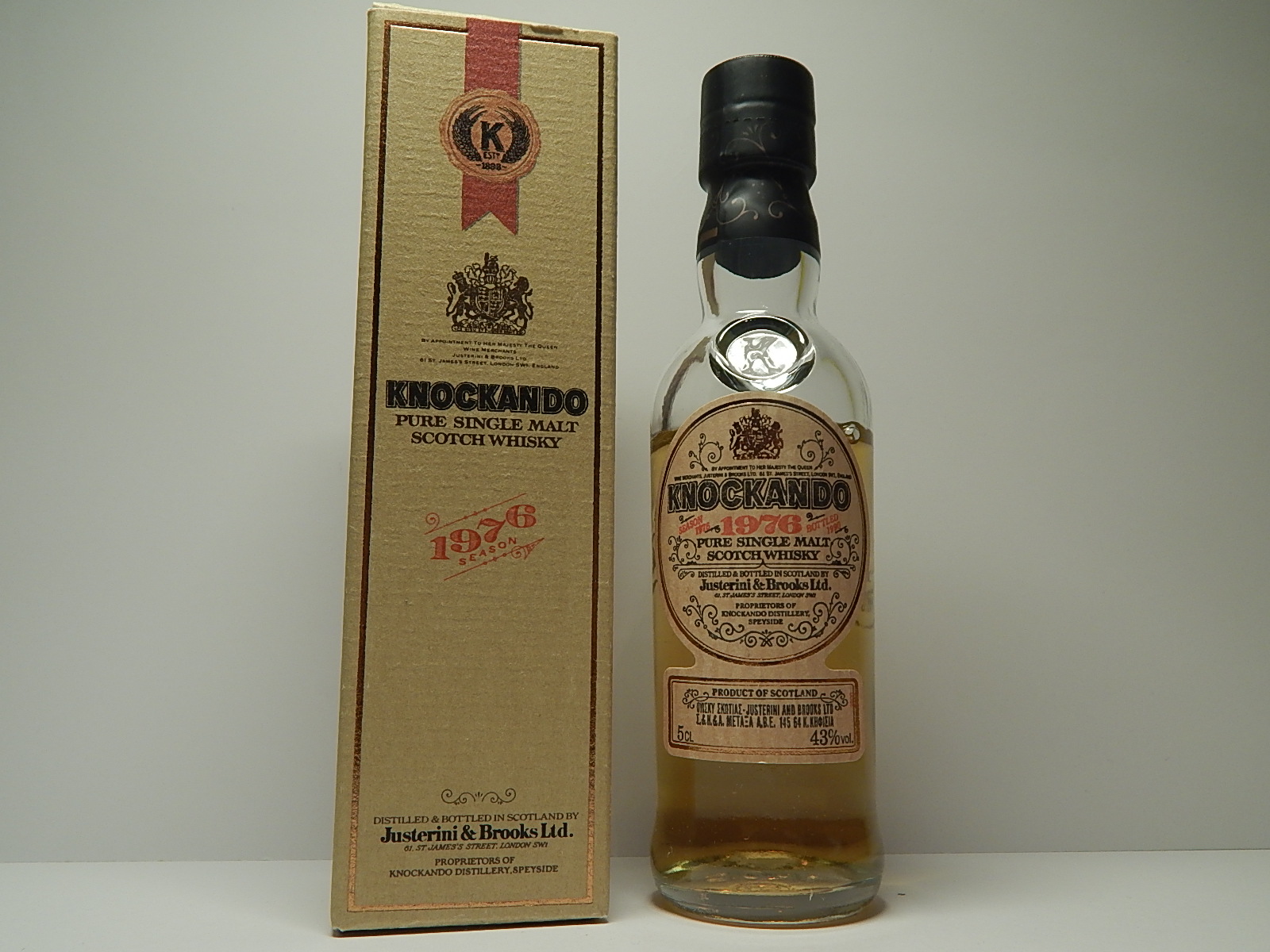 PSMSW 14yo 1976-1990 5CL 43%vol. "Grécko" 