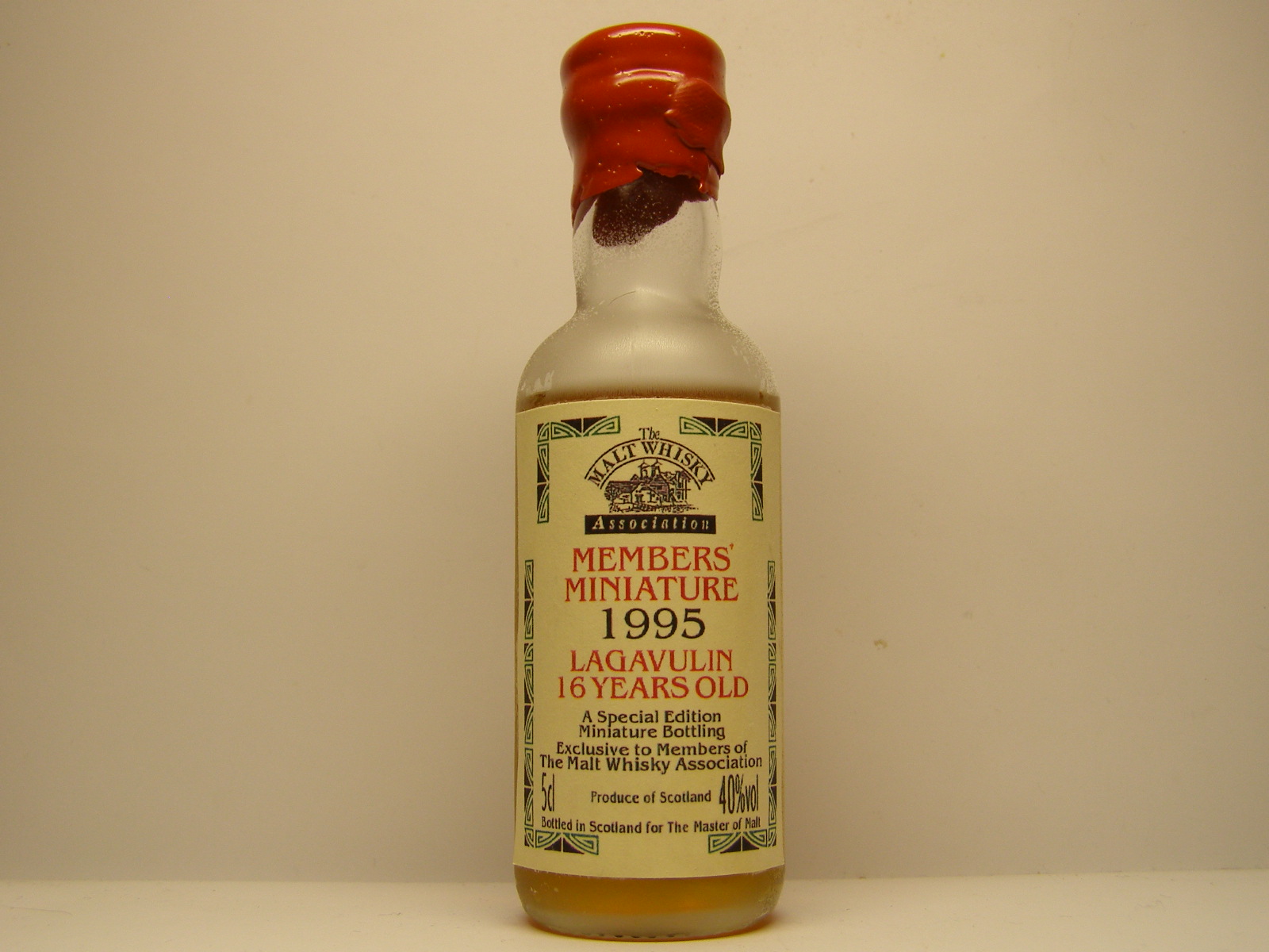 Members´ Miniature 16yo 1995 "Master of Malt" 5cl 40%vol