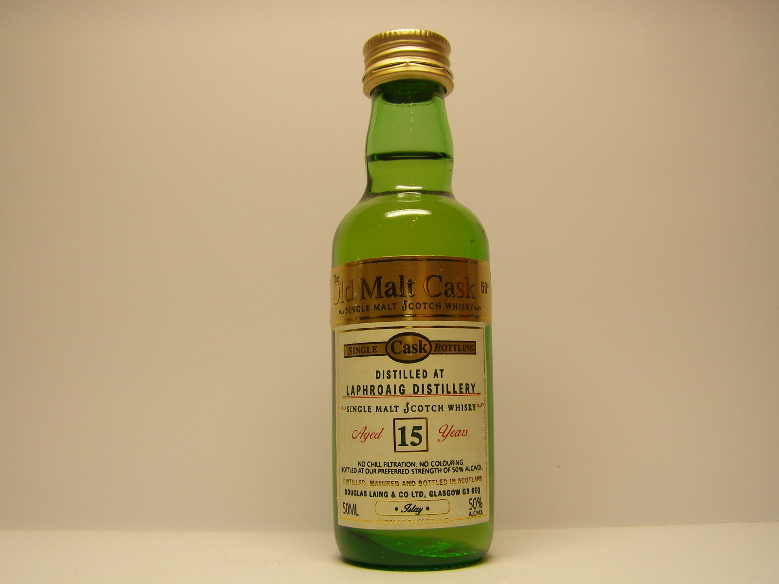 SMSW 15yo "Old Malt Cask" 50ML 50%ALC/VOL