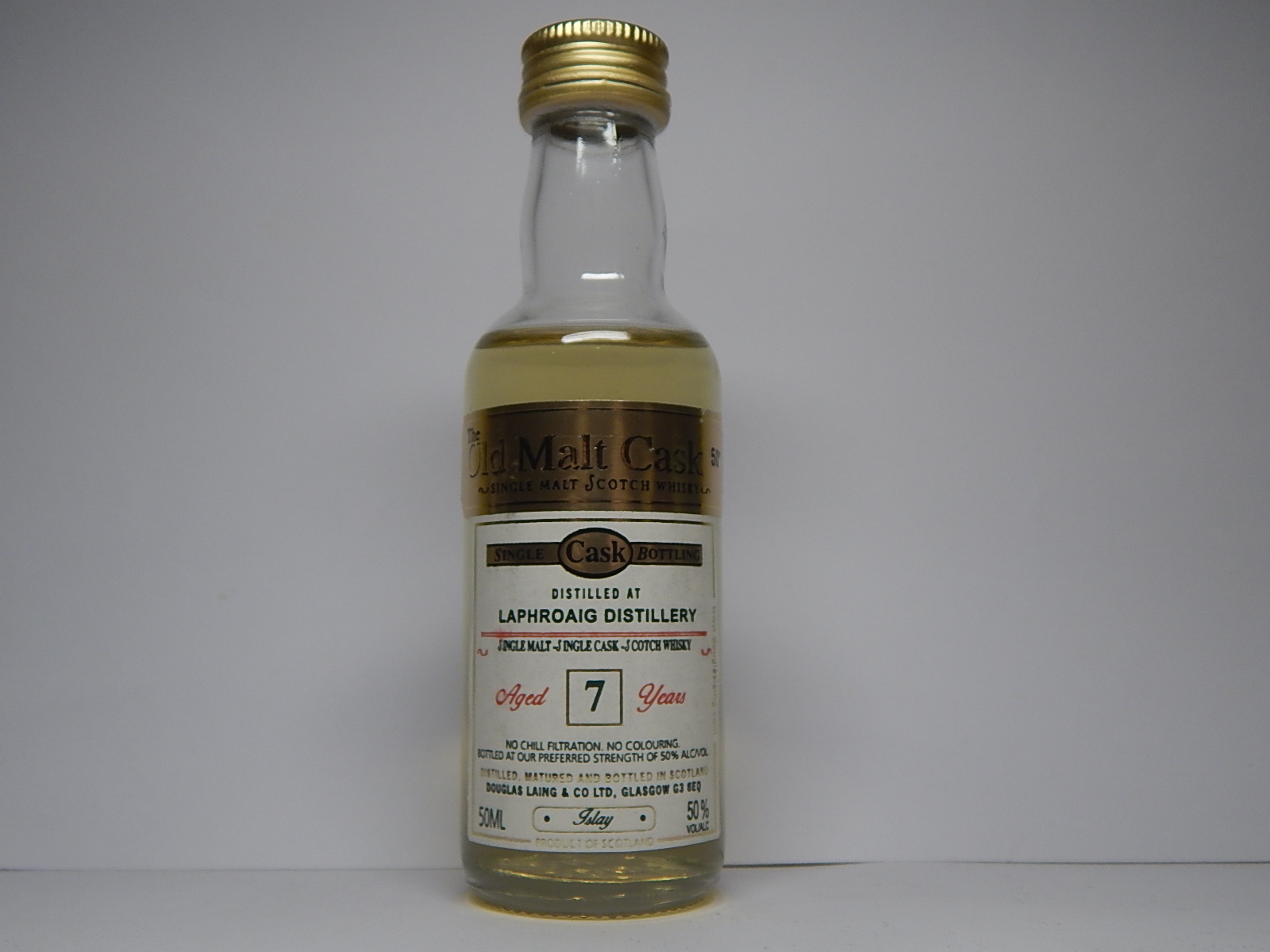 ISMSW 7yo "Old Malt Cask" 50ML 50%ALC/VOL