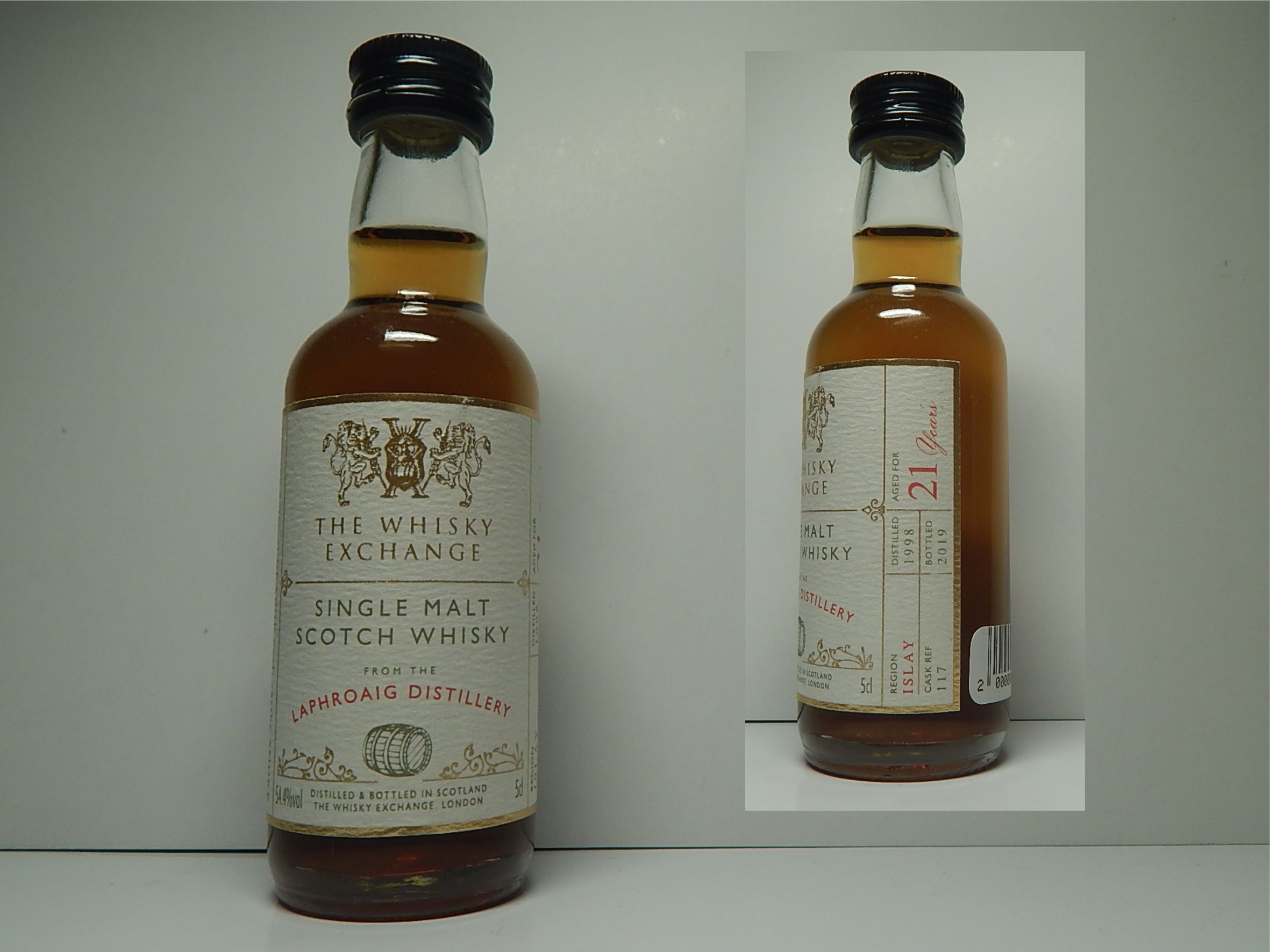 ISMSW 21yo 1998-2019 "The Whisky Exchange" 5cl 54,4%vol