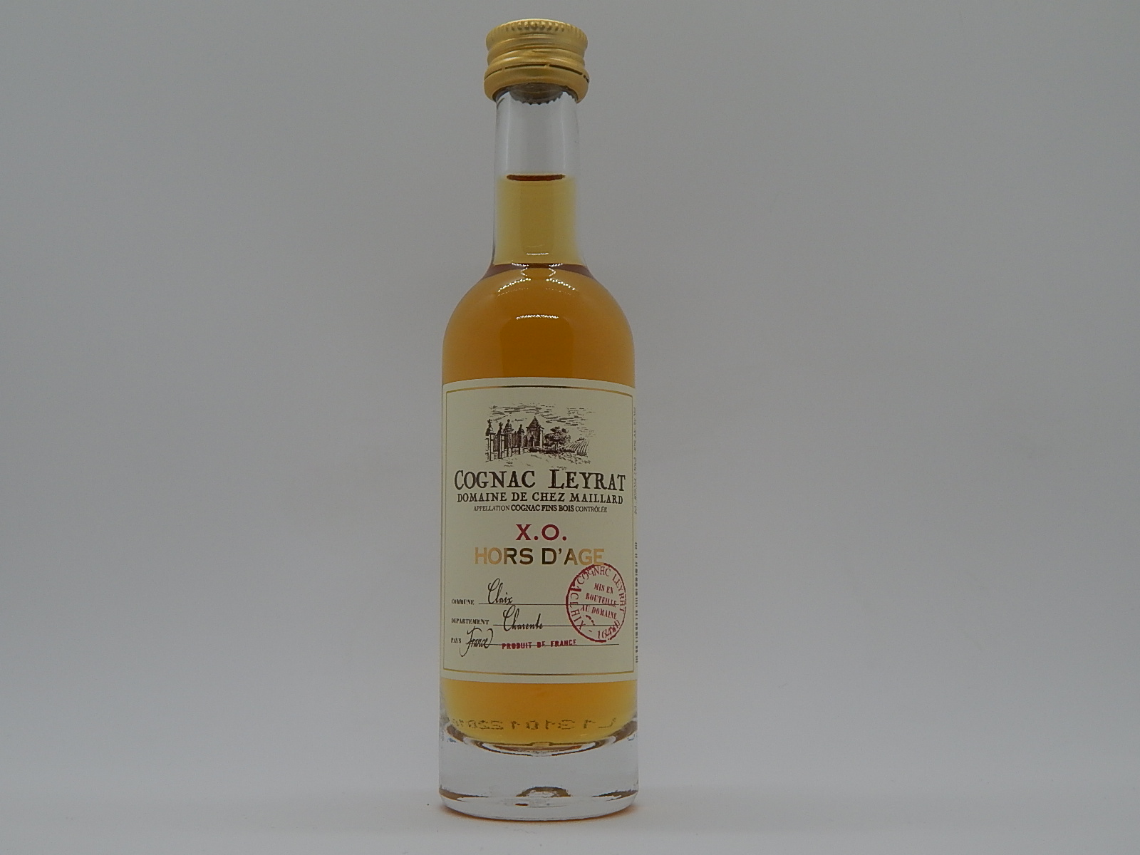 X.O. HORS D´AGE Cognac