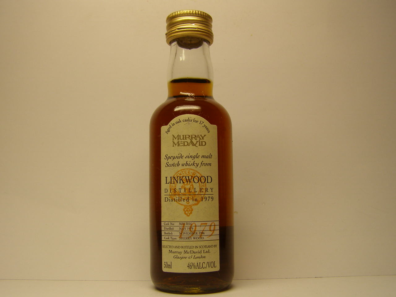 SSMSW 17yo 1979-1996 "Murray McDavid" 50ml 46%ALC./VOL