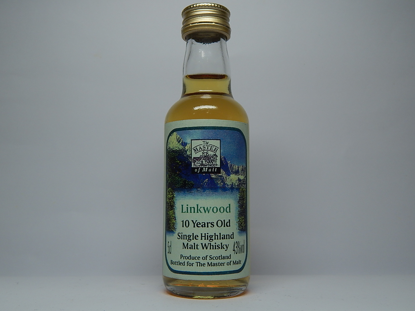 SHMW 10yo "Master of Malt" 5cl 43%vol