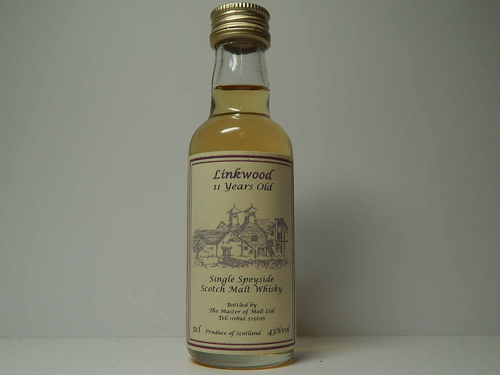 SSMSW 11yo "Master of Malt" 5cl 43%vol